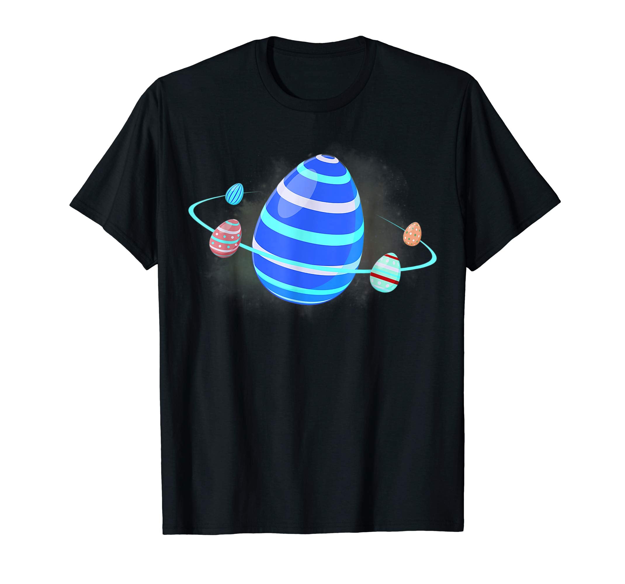 Egg Planet Space Easter Day TShirt