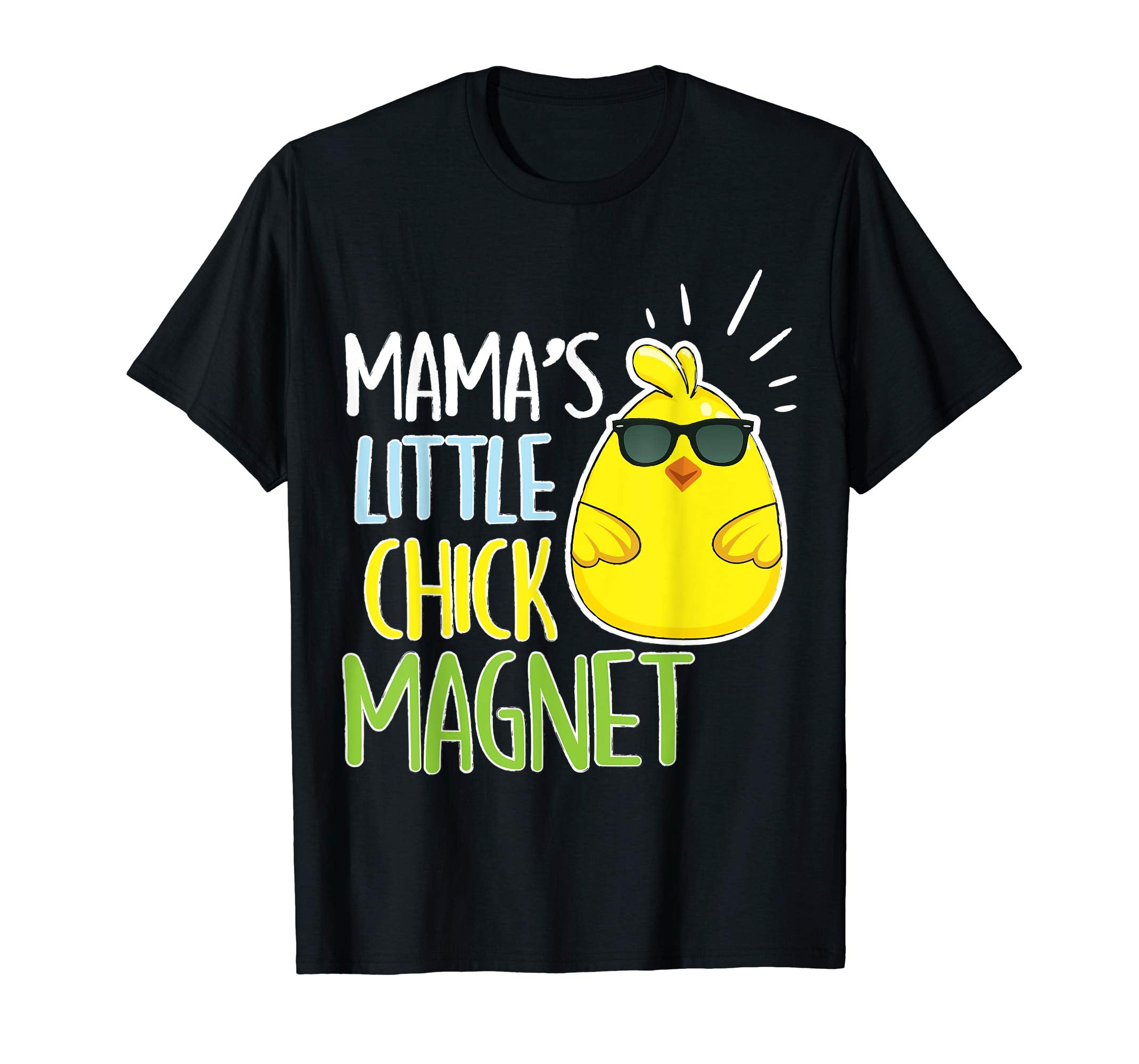 Mama's Little Chick Magnet Easter Shirt for Boys Egg Hunt