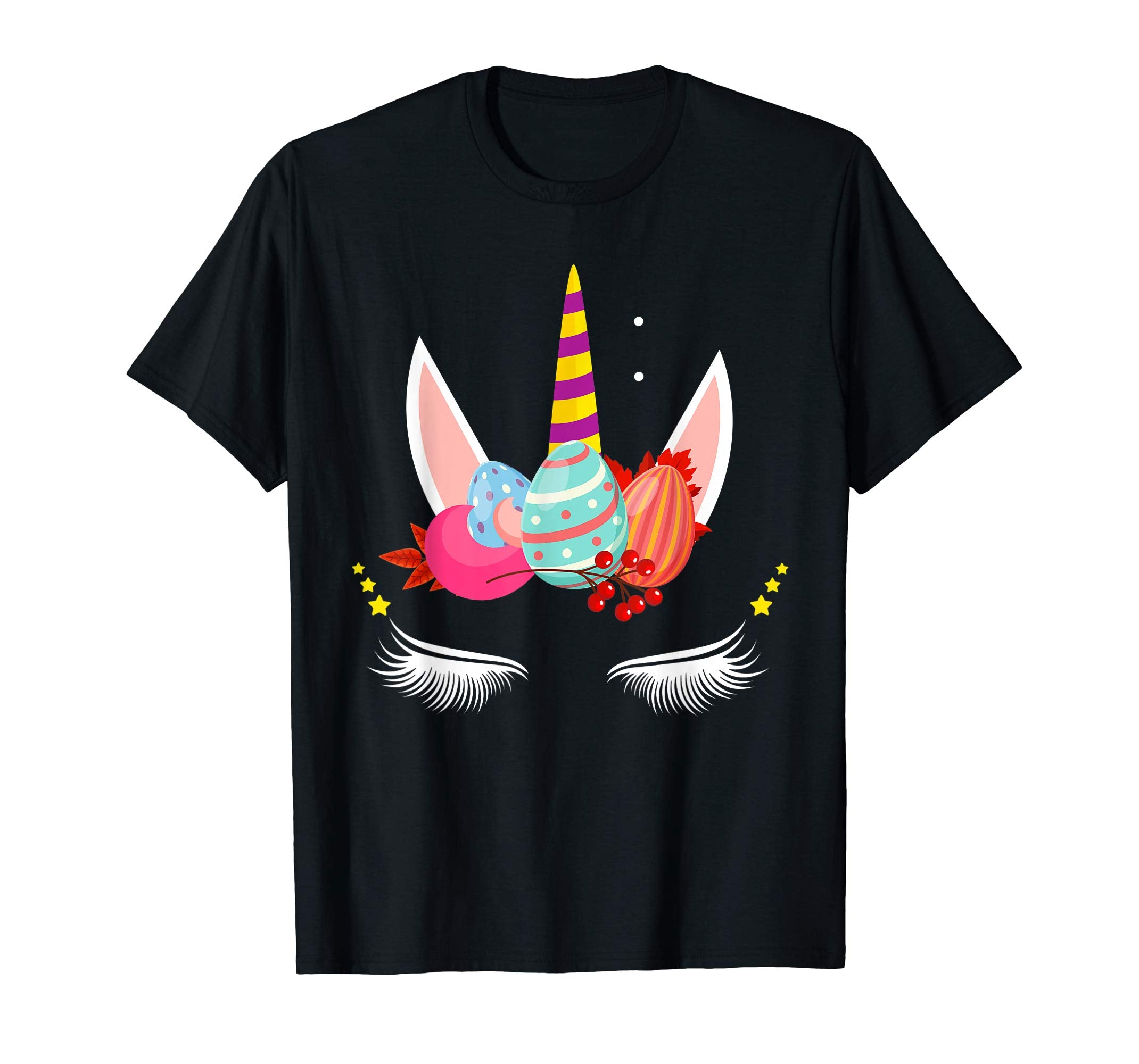 Unicorn Bunny Easter Shirt for Girls &amp; Women