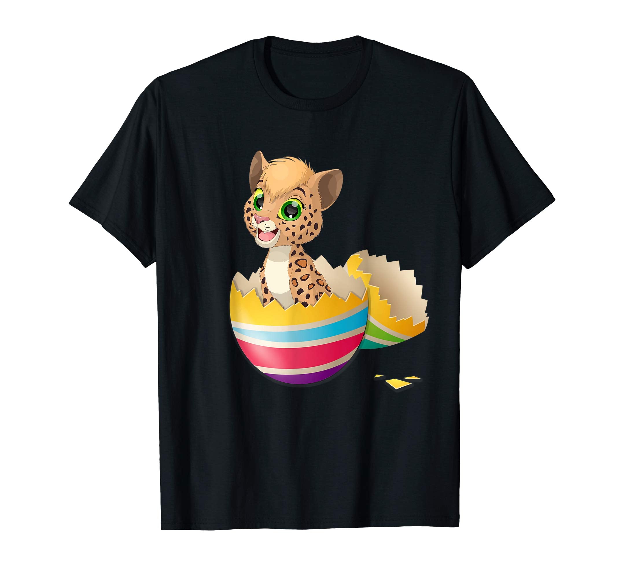 Baby Leopard Hatching From Easter Egg Easter Day Shirt