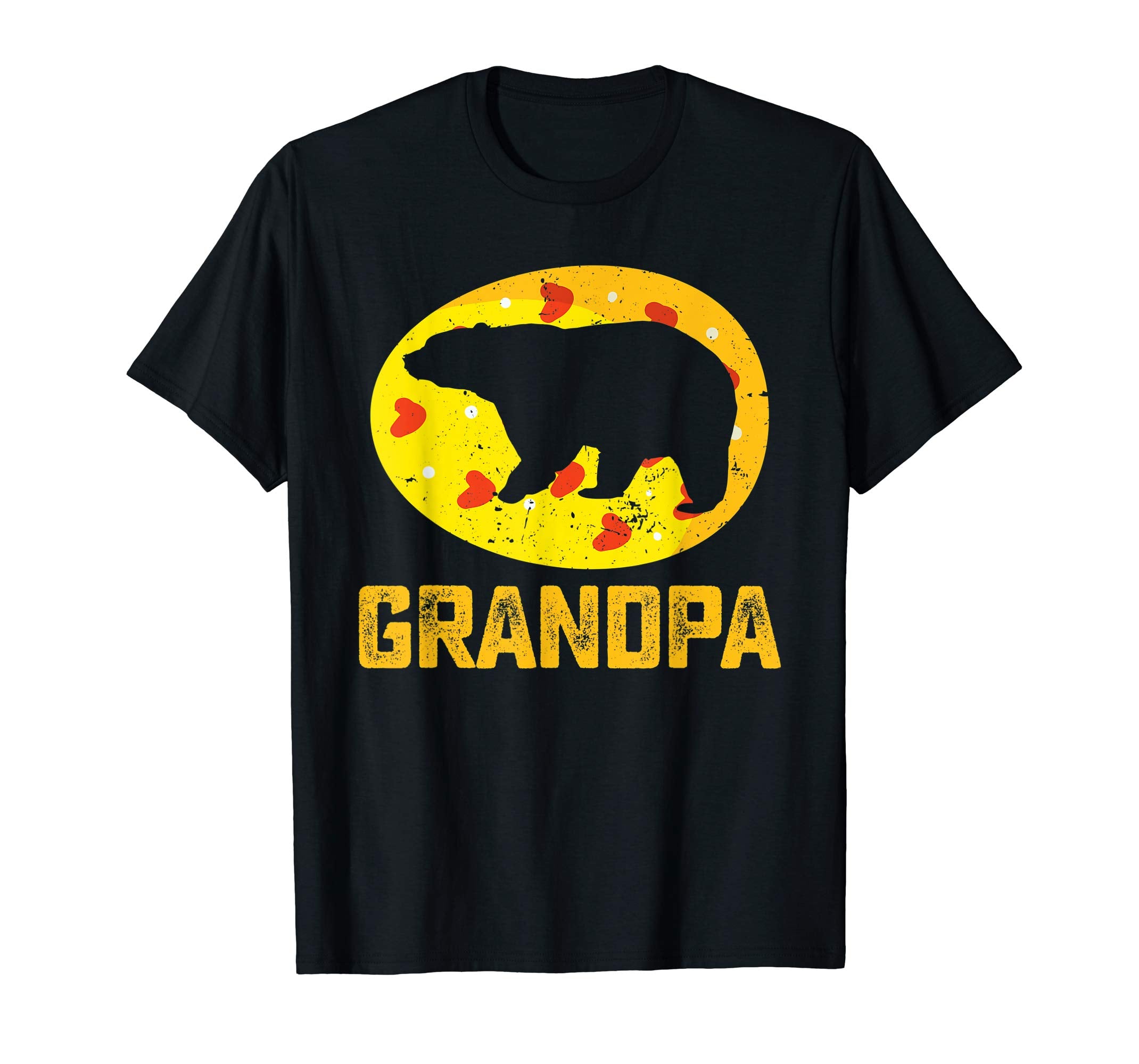 Mens Grandpa Bear Easter Eggs T-Shirt Easter Bunny Gifts for Men