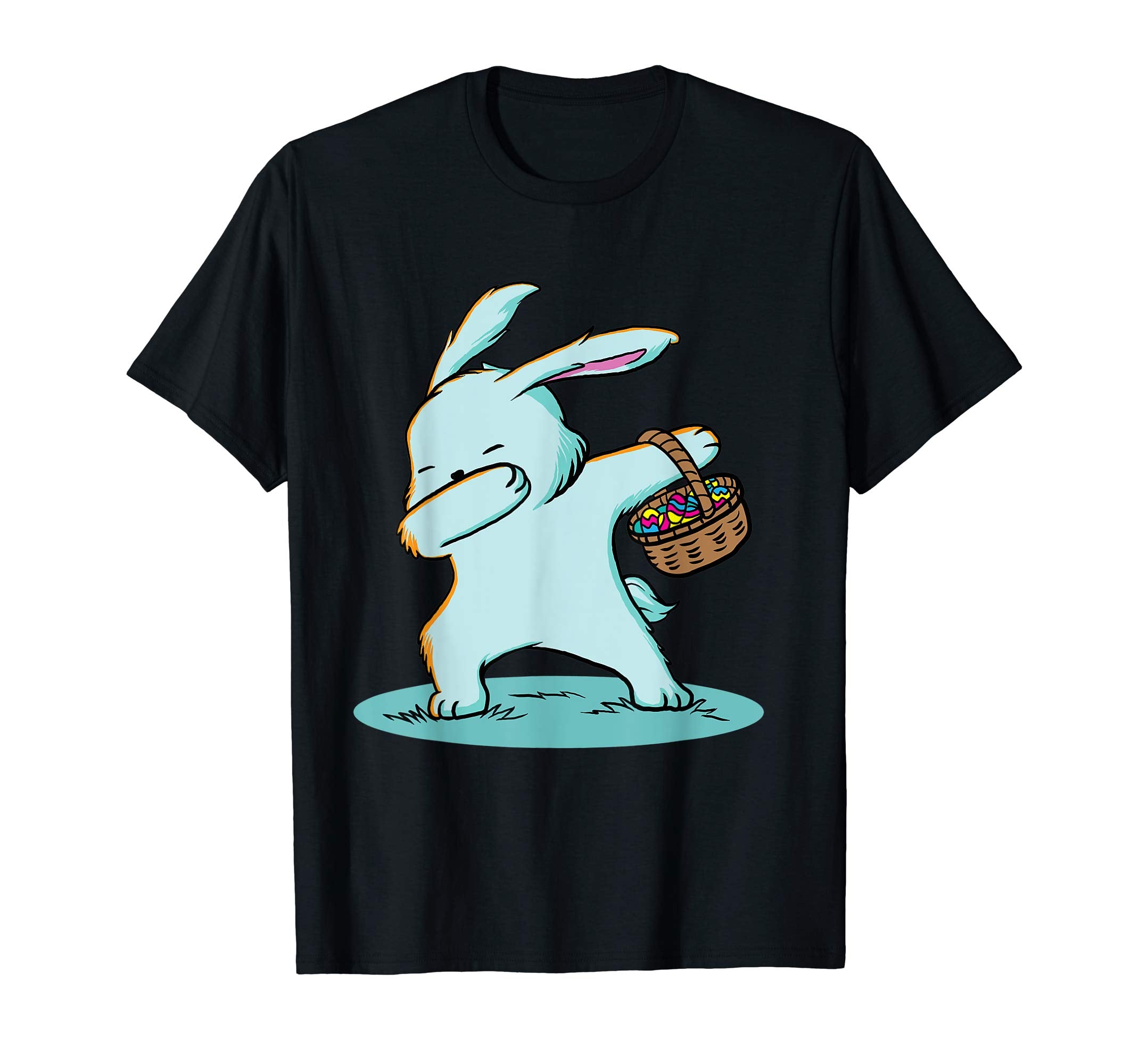 Dabbing Easter Bunny Dab T-Shirt For Boys and Girls