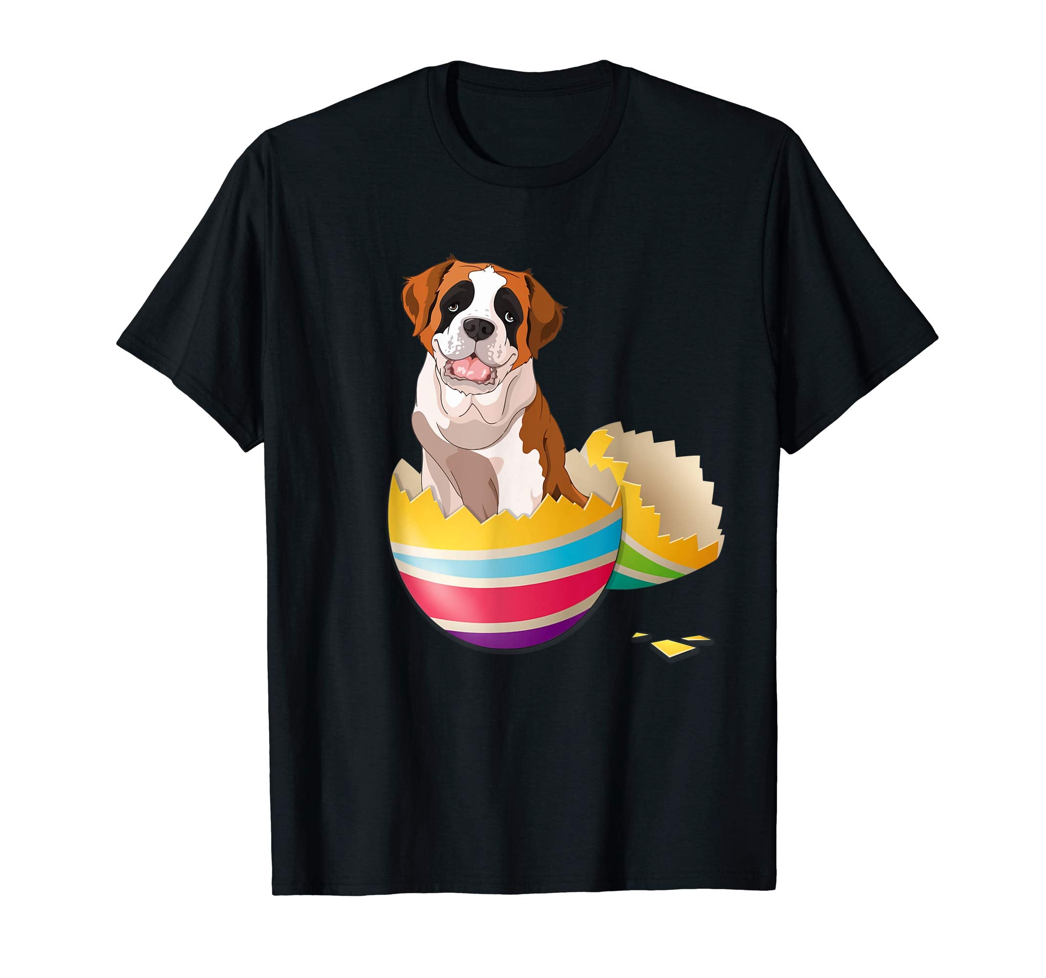 Saint Bernard Hatching From Easter Egg Easter Day Shirt