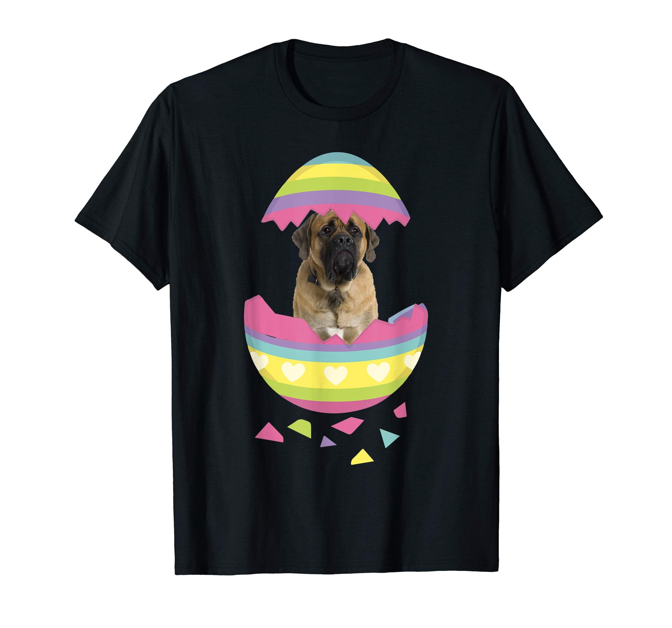 Mastiff Easter Egg T-Shirt Dog Lover