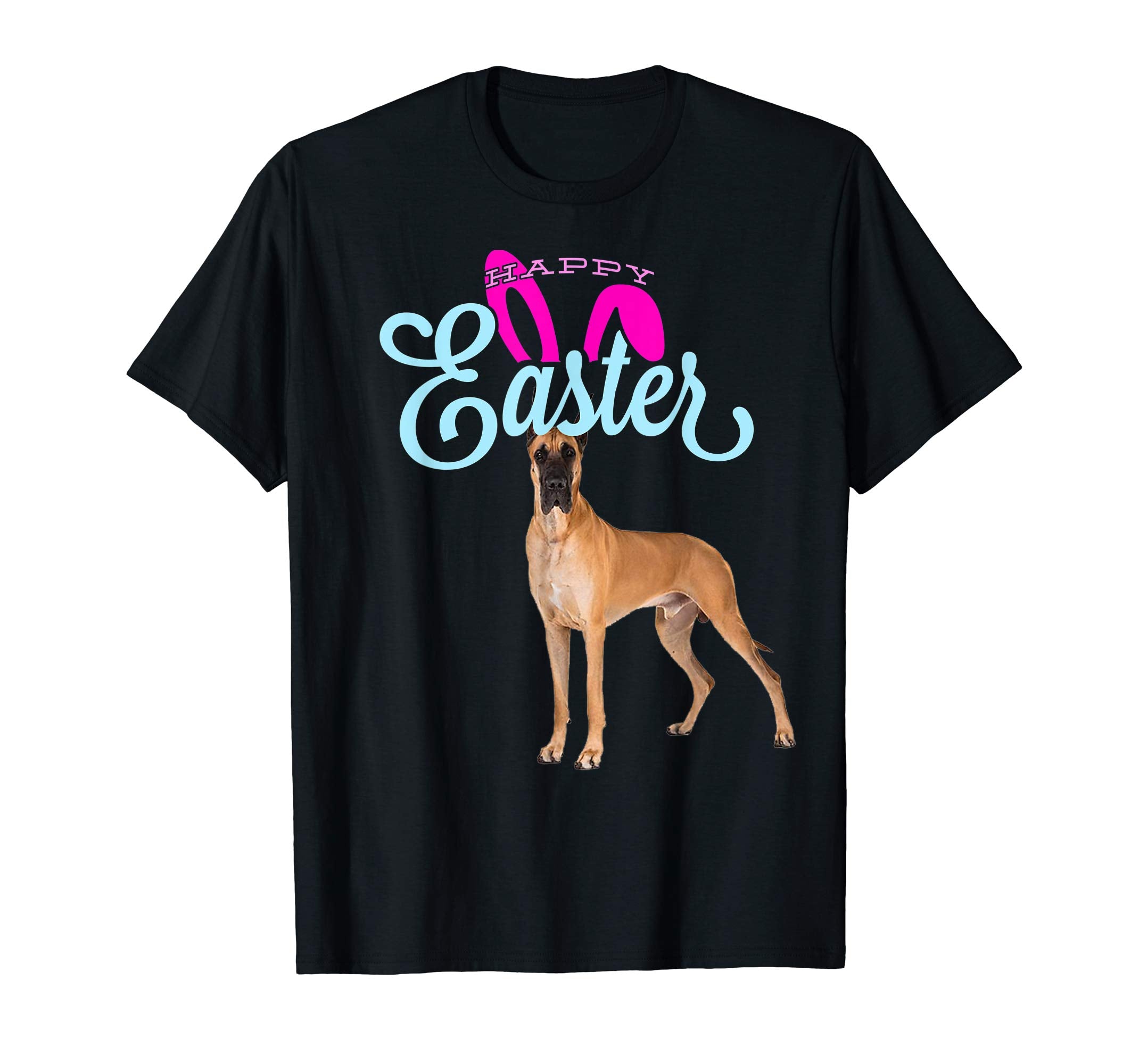 Easter Bunny Great Dane Tshirt Dog Men Women Gift Easter Day