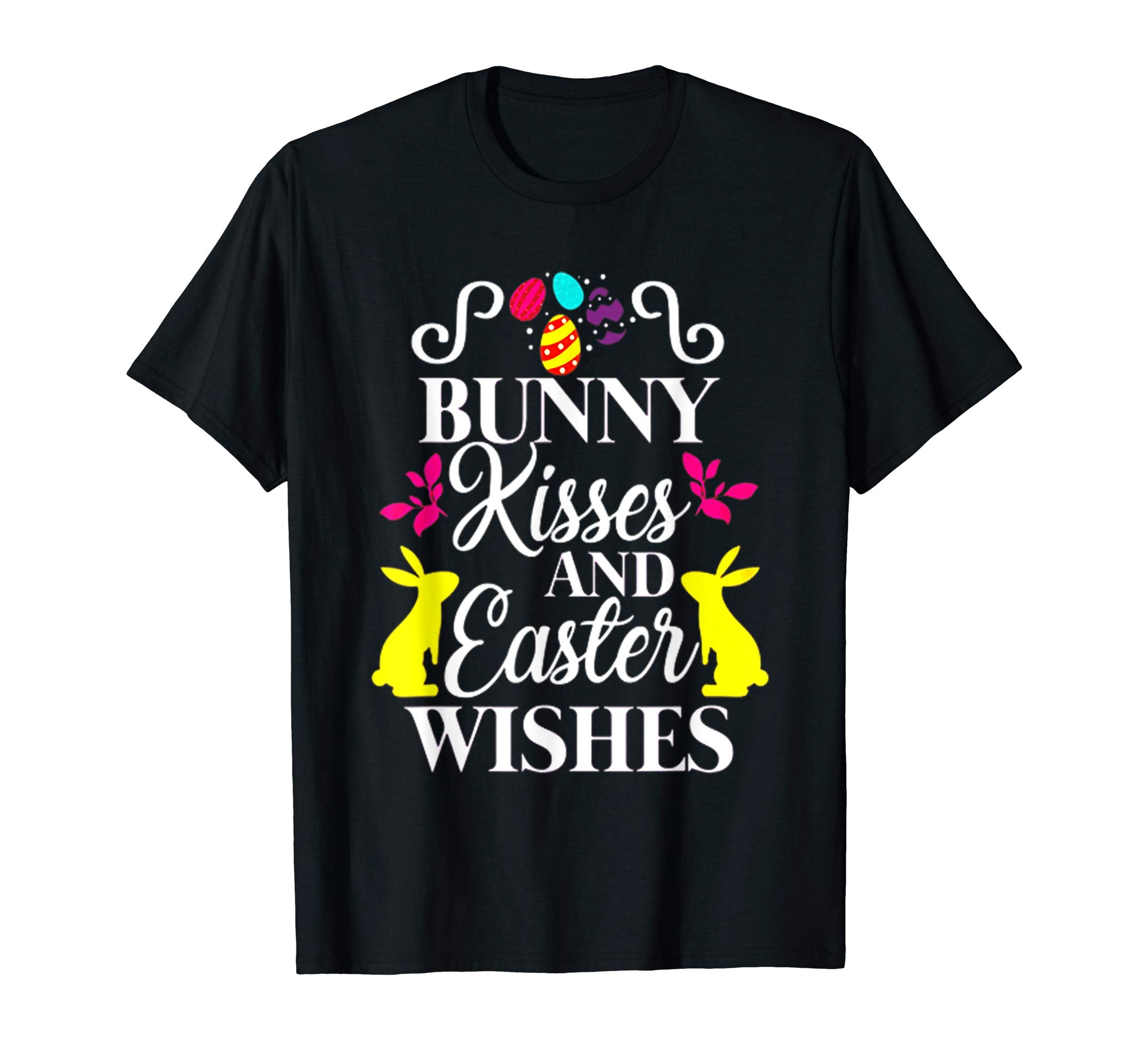 Bunny Kisses And Easter Wishes Cute Easter T-Shirt