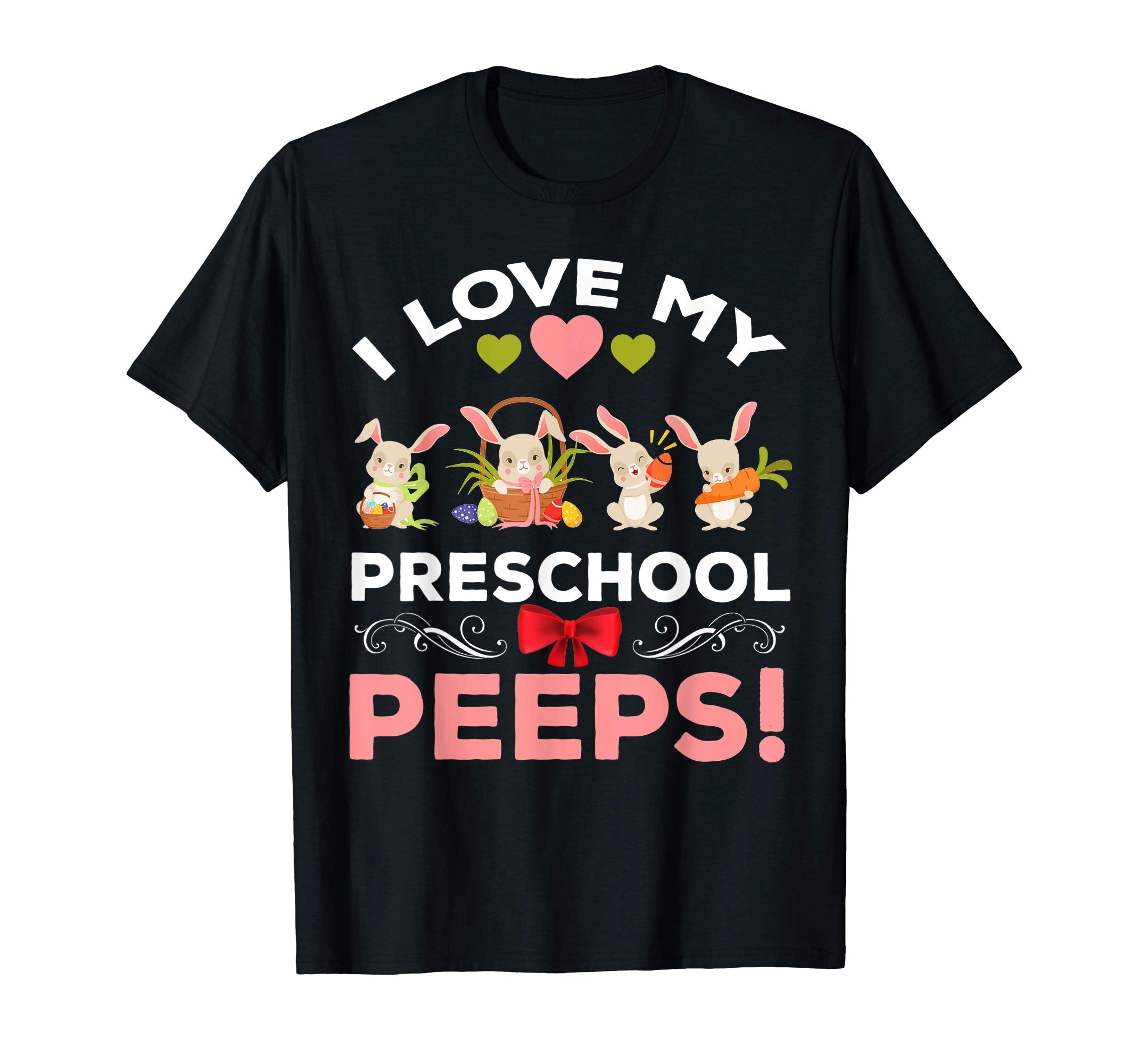 I Love my Preschool Peeps Easter Grade Teacher Shirt