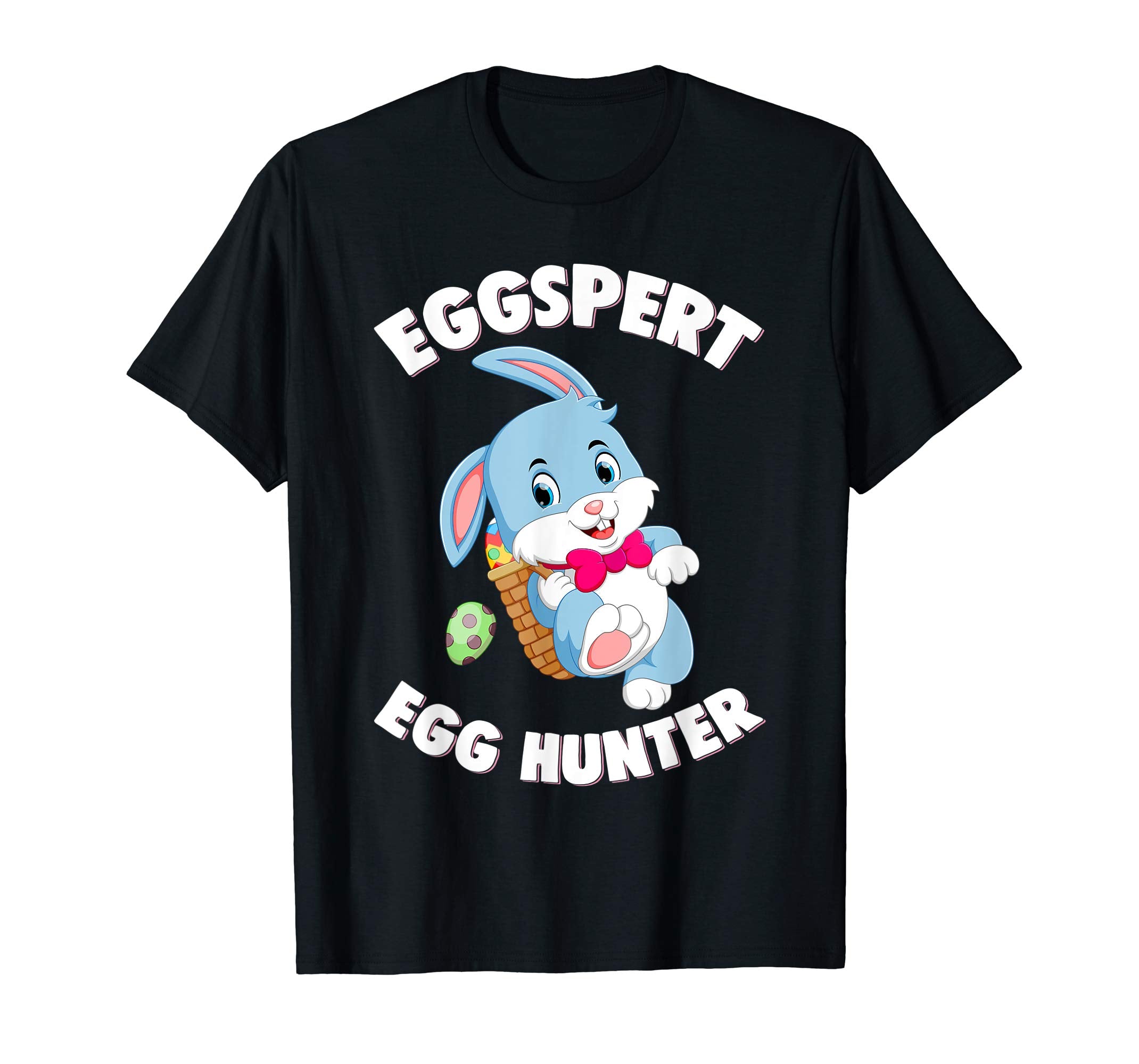 Eggspert Egg Hunter Happy Easter Kids Boys Girls T Shirt