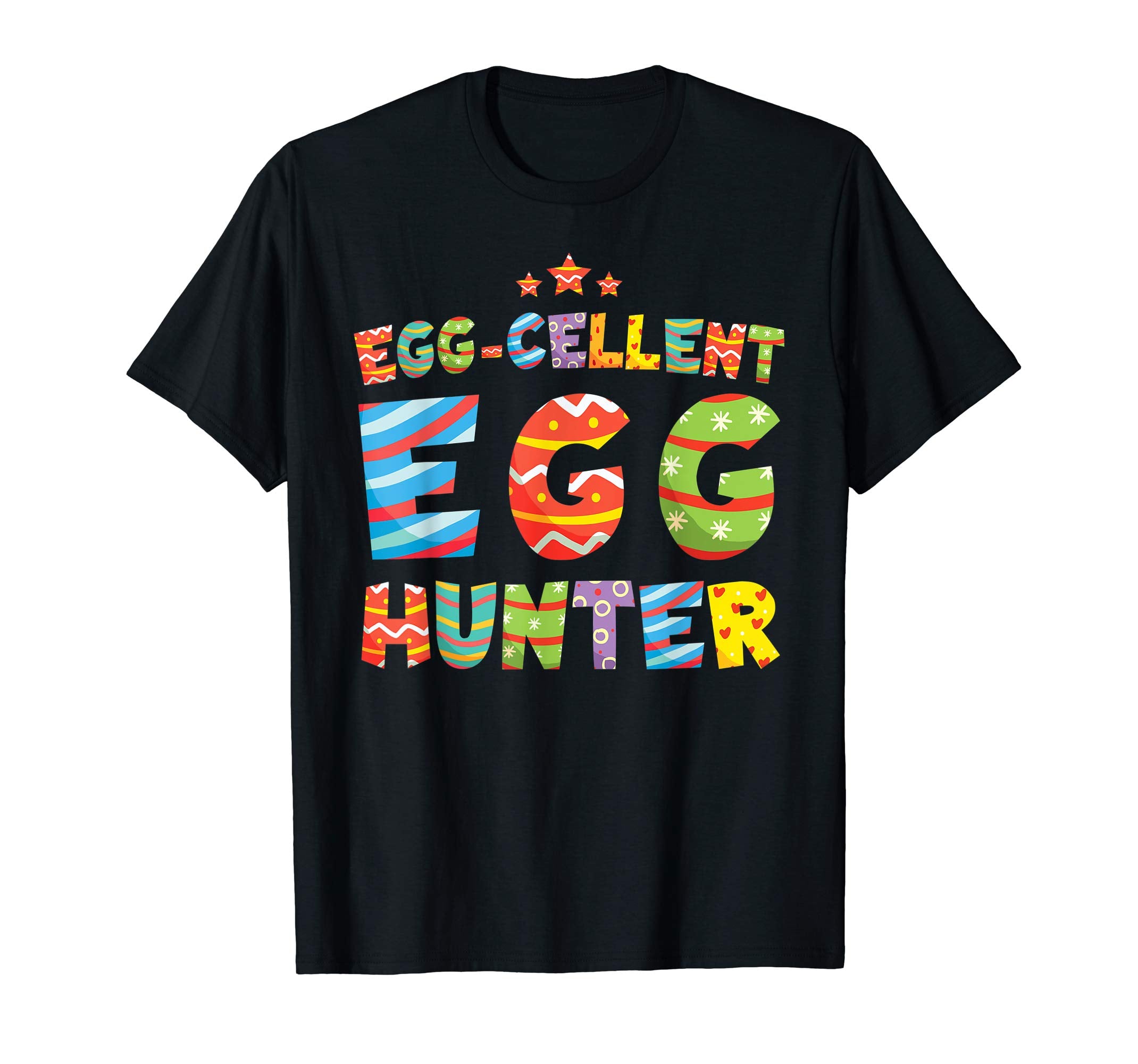 Egg-cellent Hunter Funny Easter Shirt Easter Egg Bunny Shirt