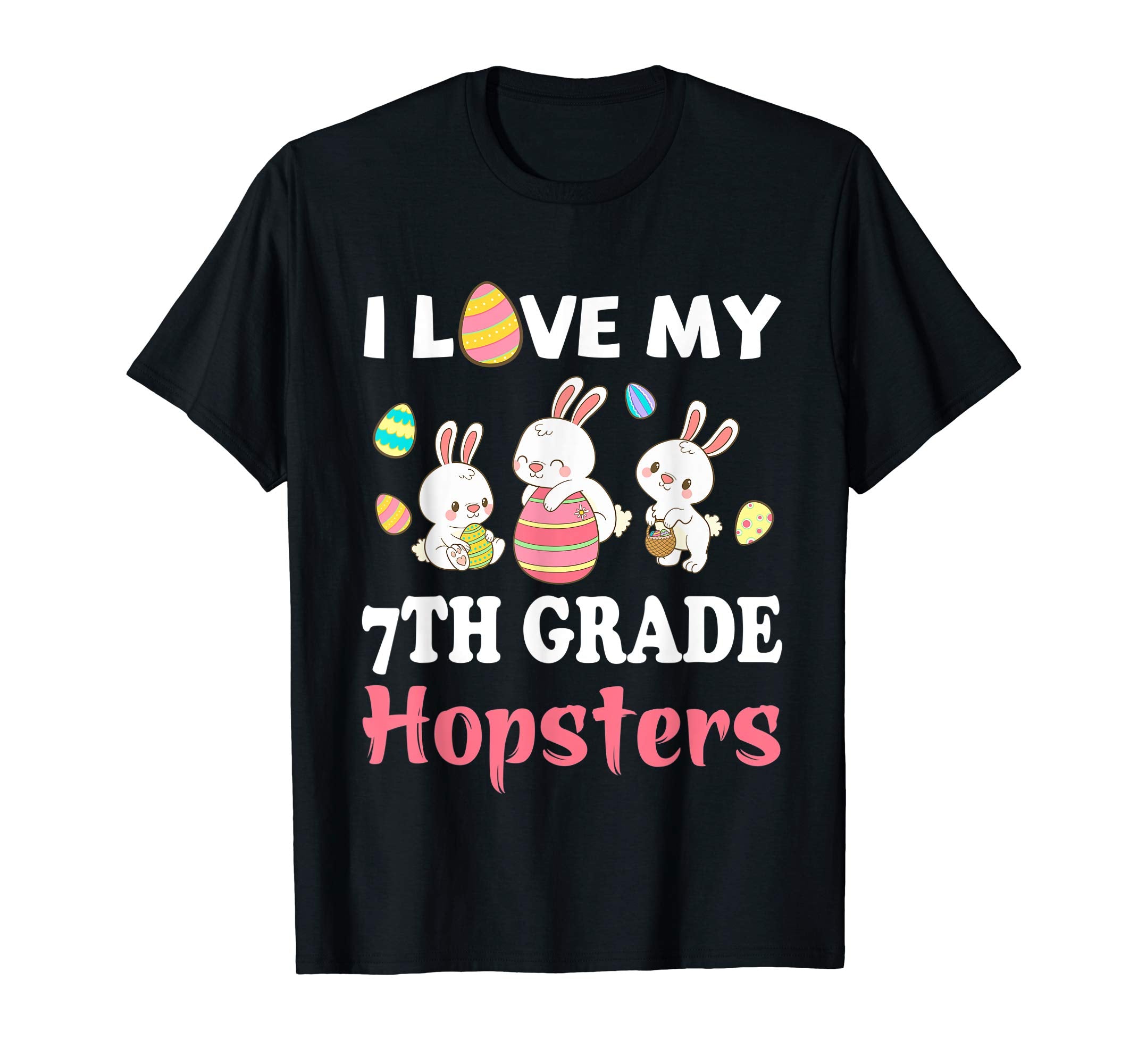 Easter 7th Grade Teacher T-Shirt Gift Easter Day Shirts