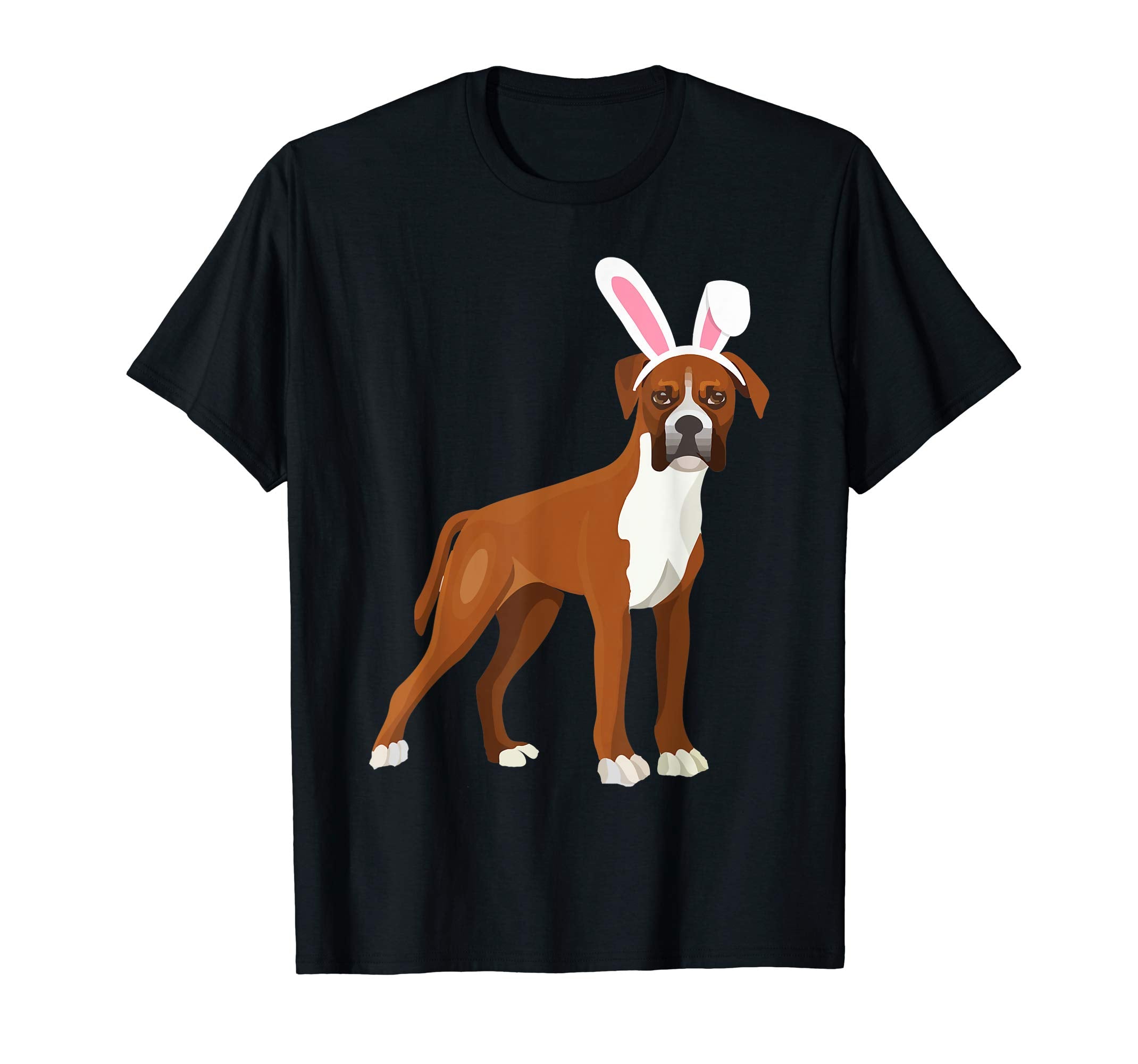 Golden RetrieverWith Bunny Rabbit Hat Easter Happy Day Shirt