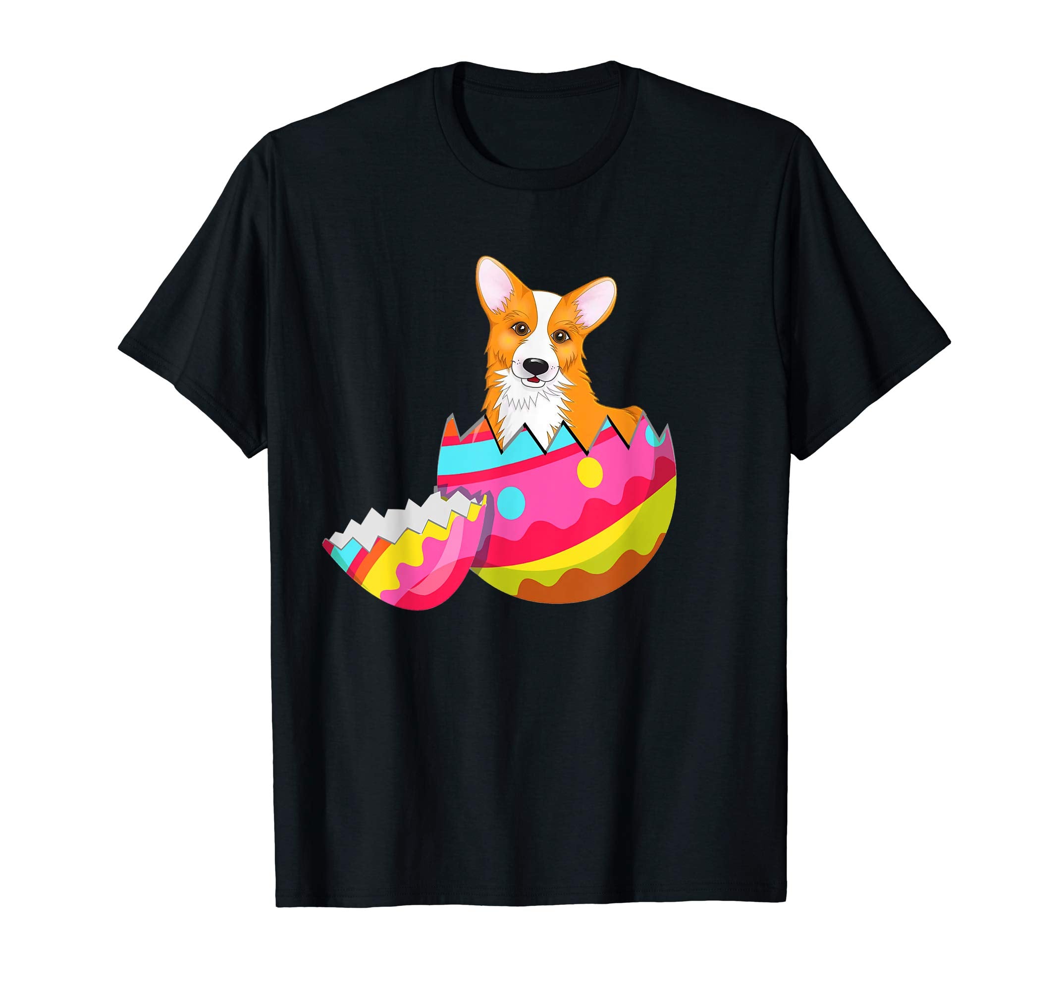Corgi Easter Egg T-shirt Funny Corgi Easter Outfit Gift