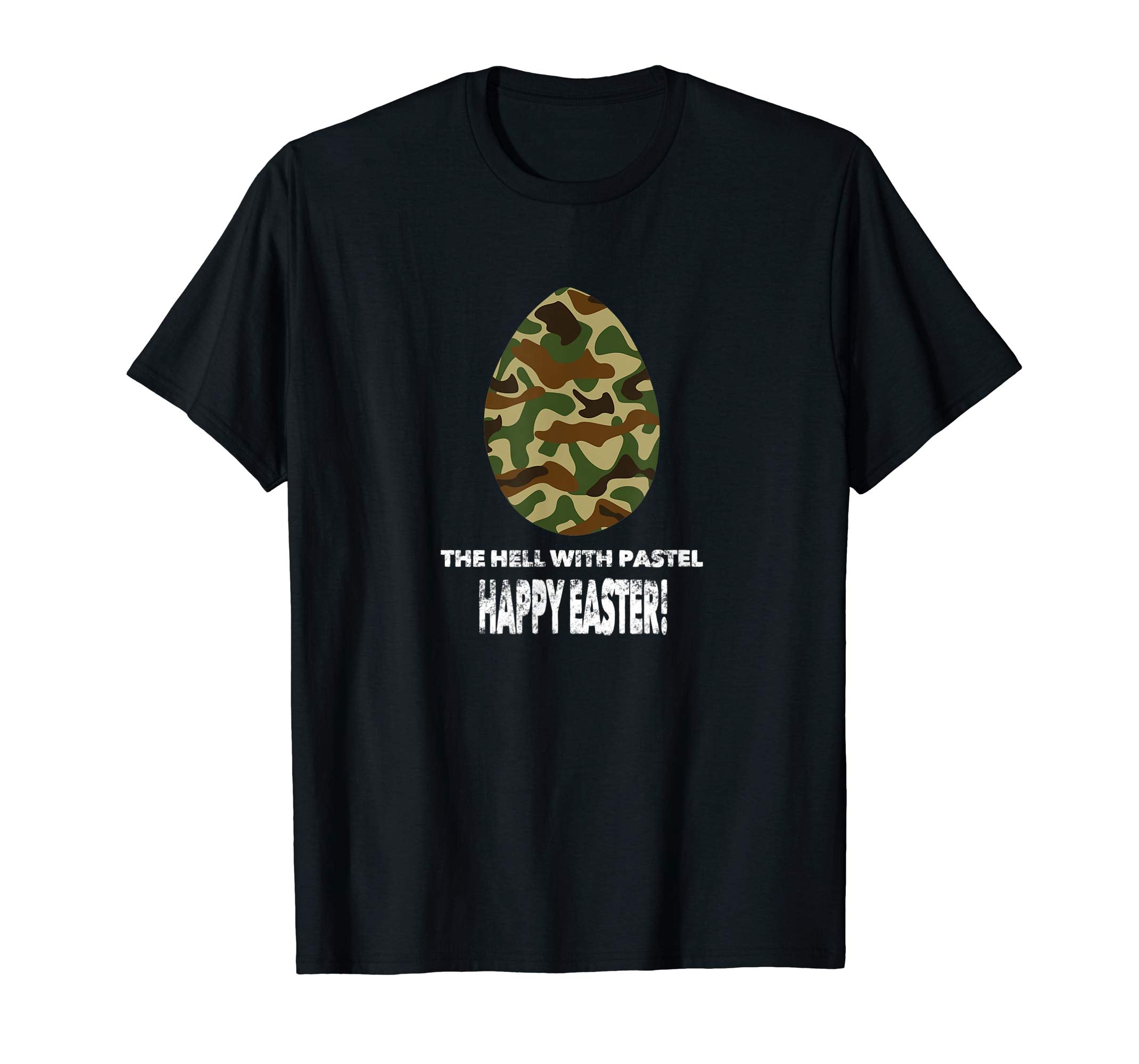 Woodland camo Easter egg shirt