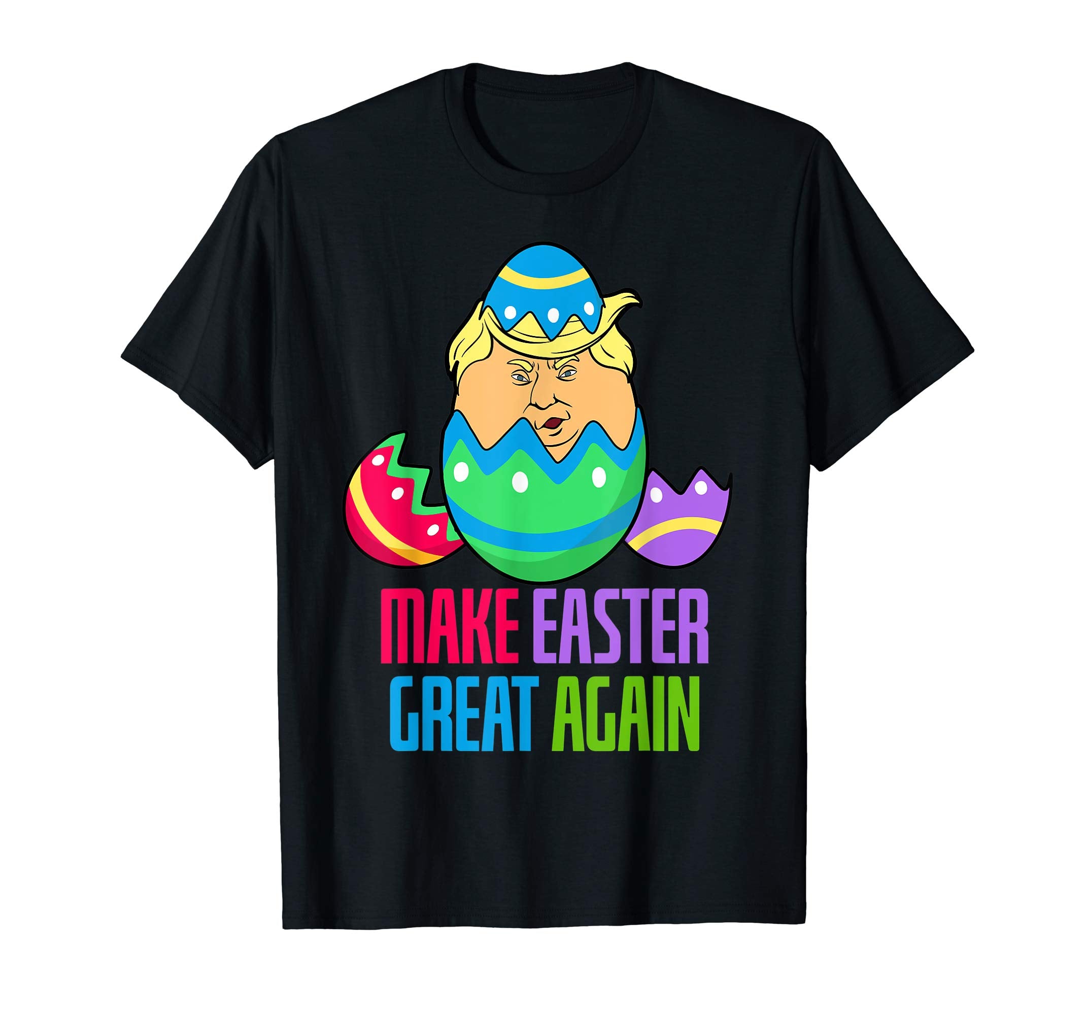 Make Easter great again Donald Trump Egg Hunt T Shirt Women