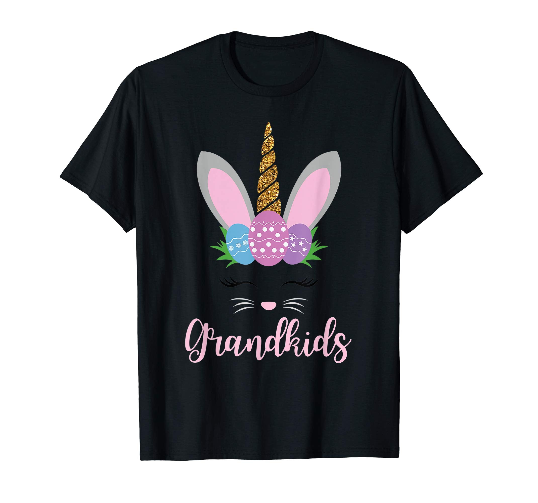 Grandkids Easter Bunny Unicorn Funny Shirt Cute Bunnies Gift