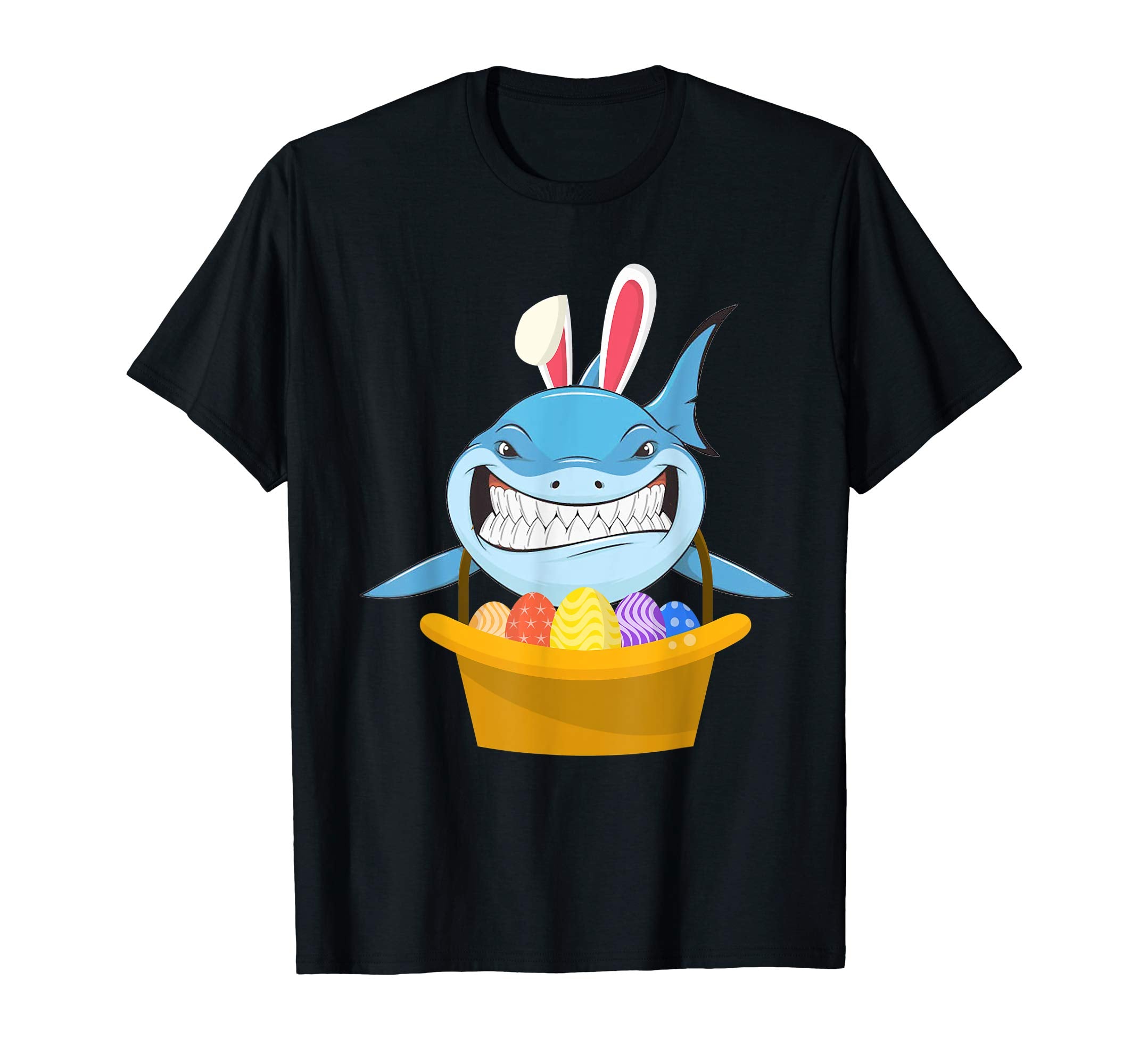 Easter Shark T Shirt Happy Easter Gift April Fools Day