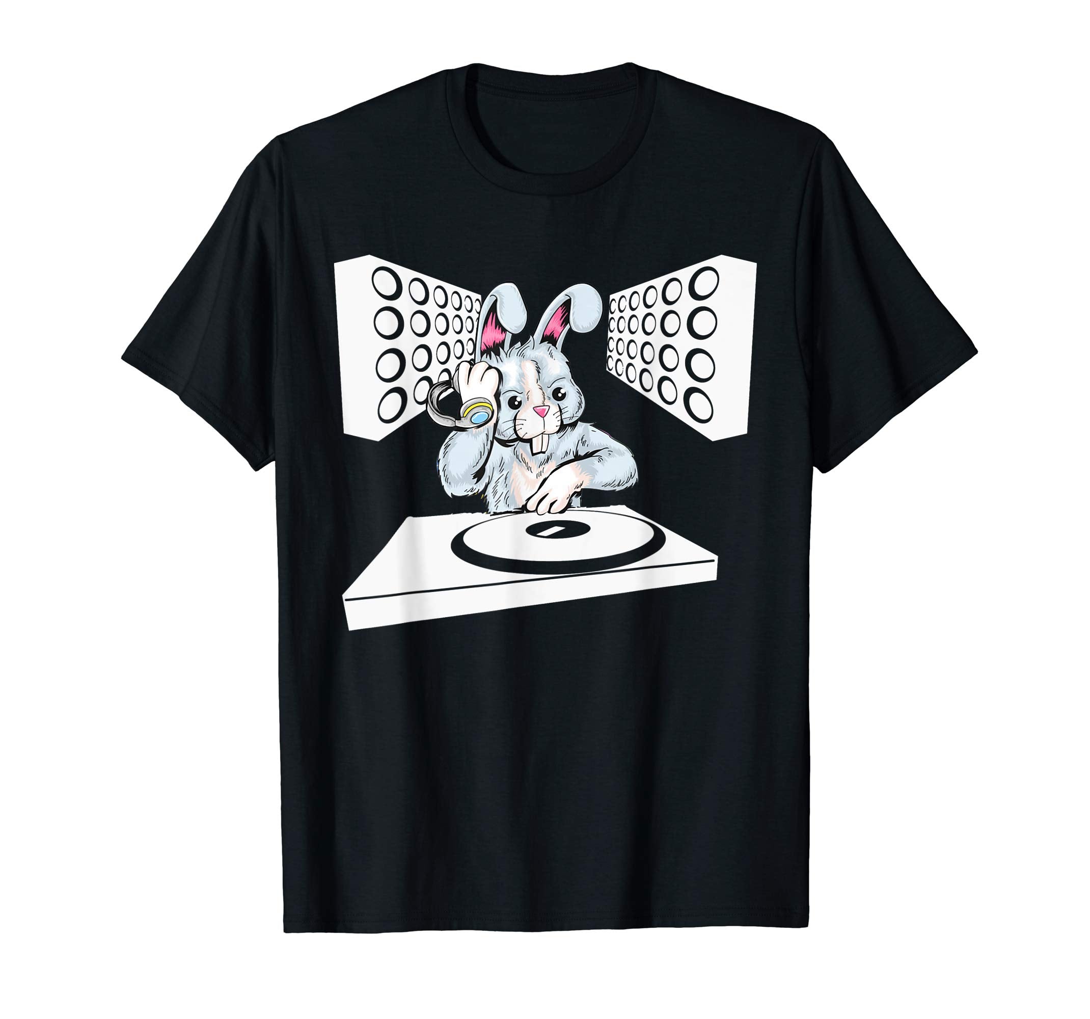 DJ Hip Hop Rabbit Bunny Easter T-Shirt Funny Easter Shirt