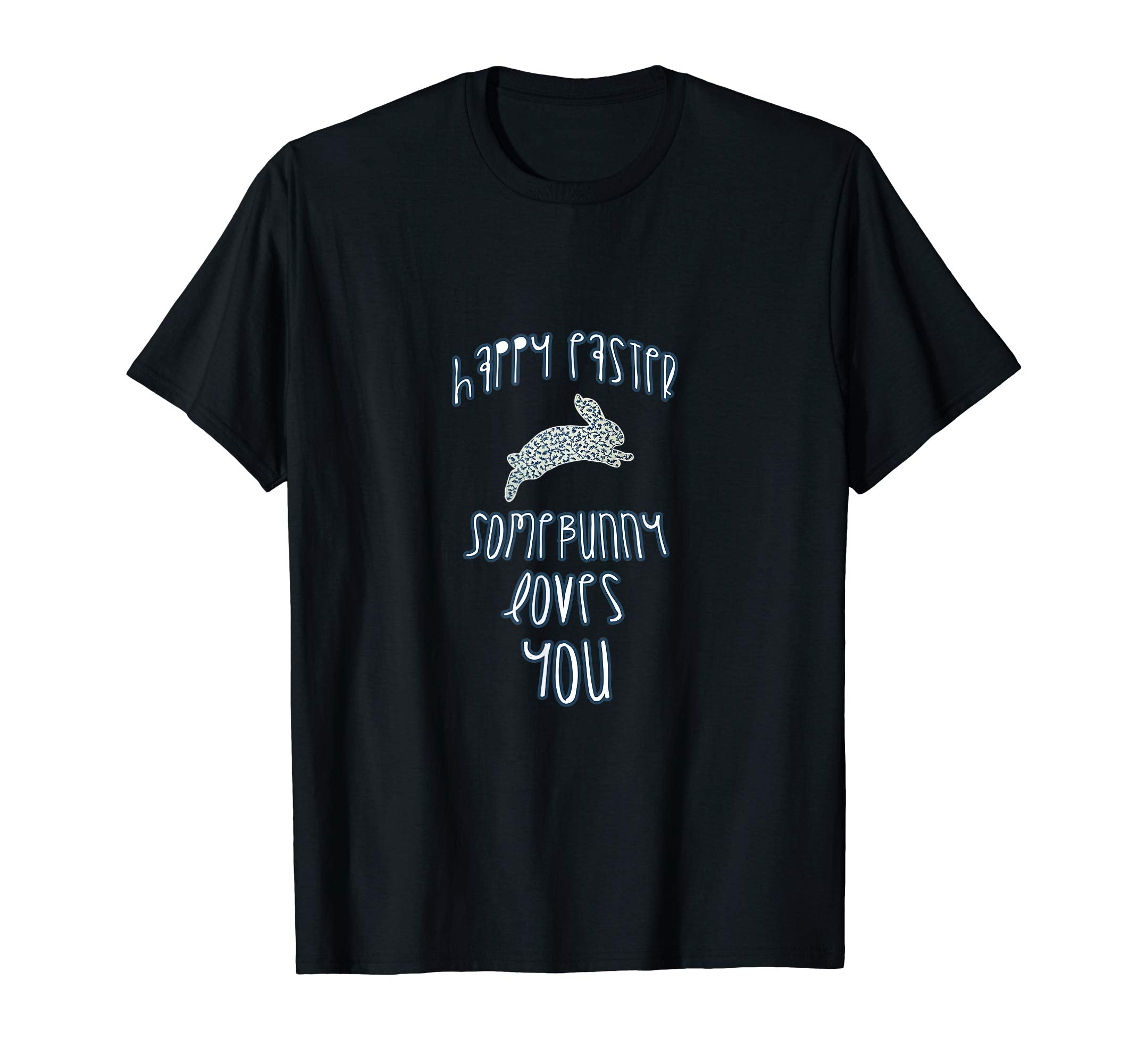 Vintage Style Happy Easter Somebunny Loves You T Shirt