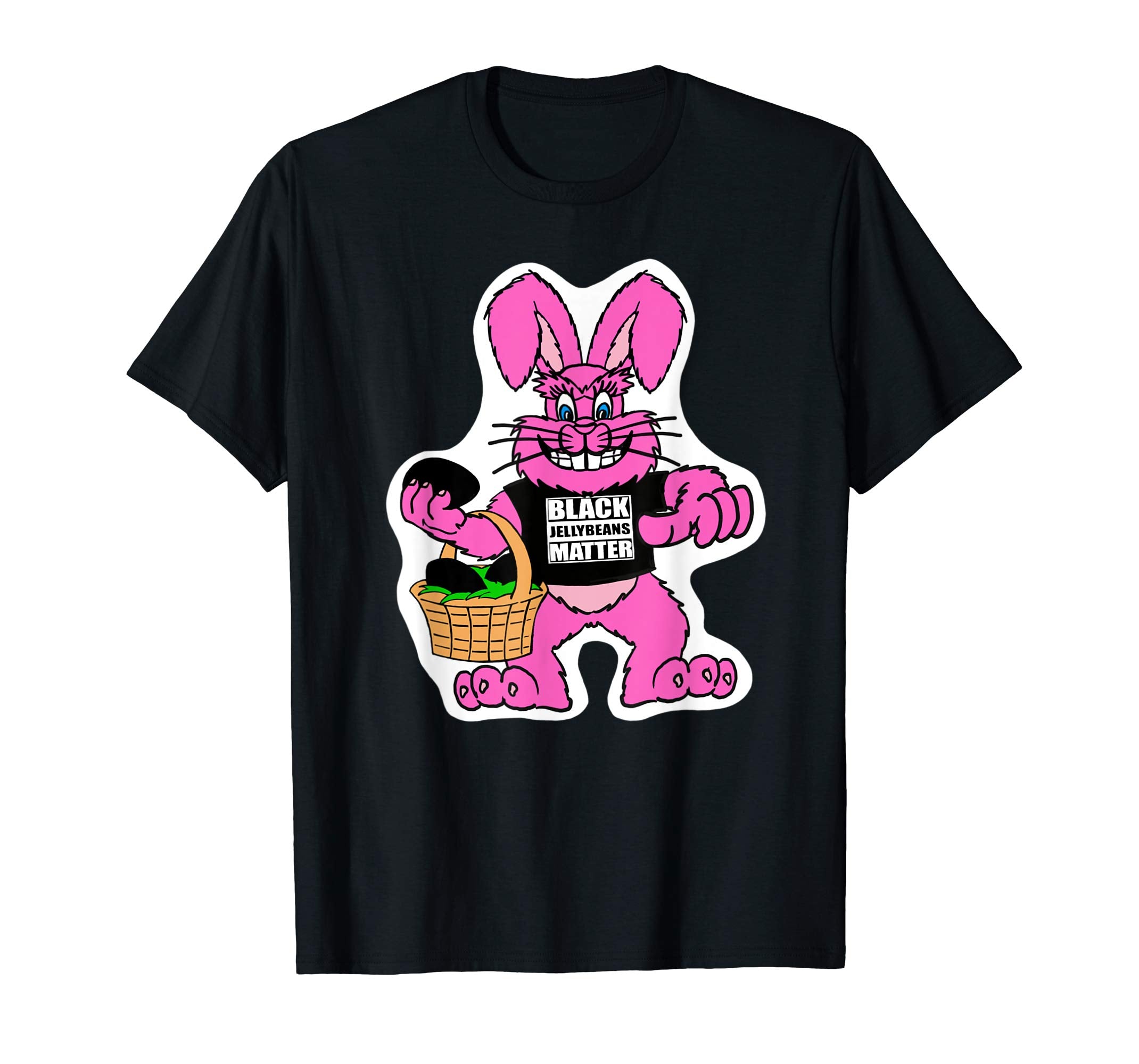 Mens Funny Easter Shirt Black Jelly Beans Matter Cute Gift
