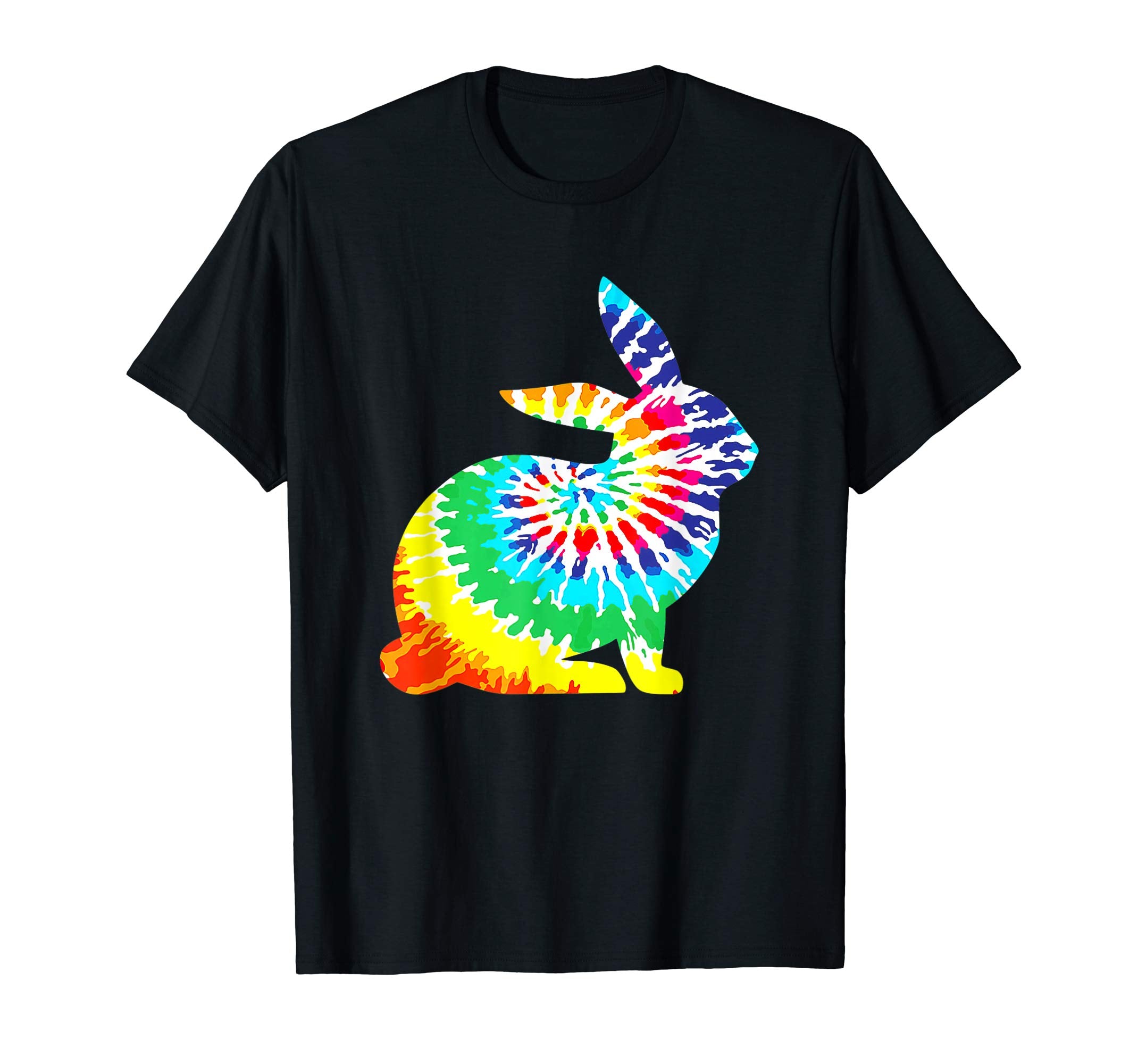 Tie Dye Rabbit Shirt Tie Dyed T-Shirt Easter Bunny Tee