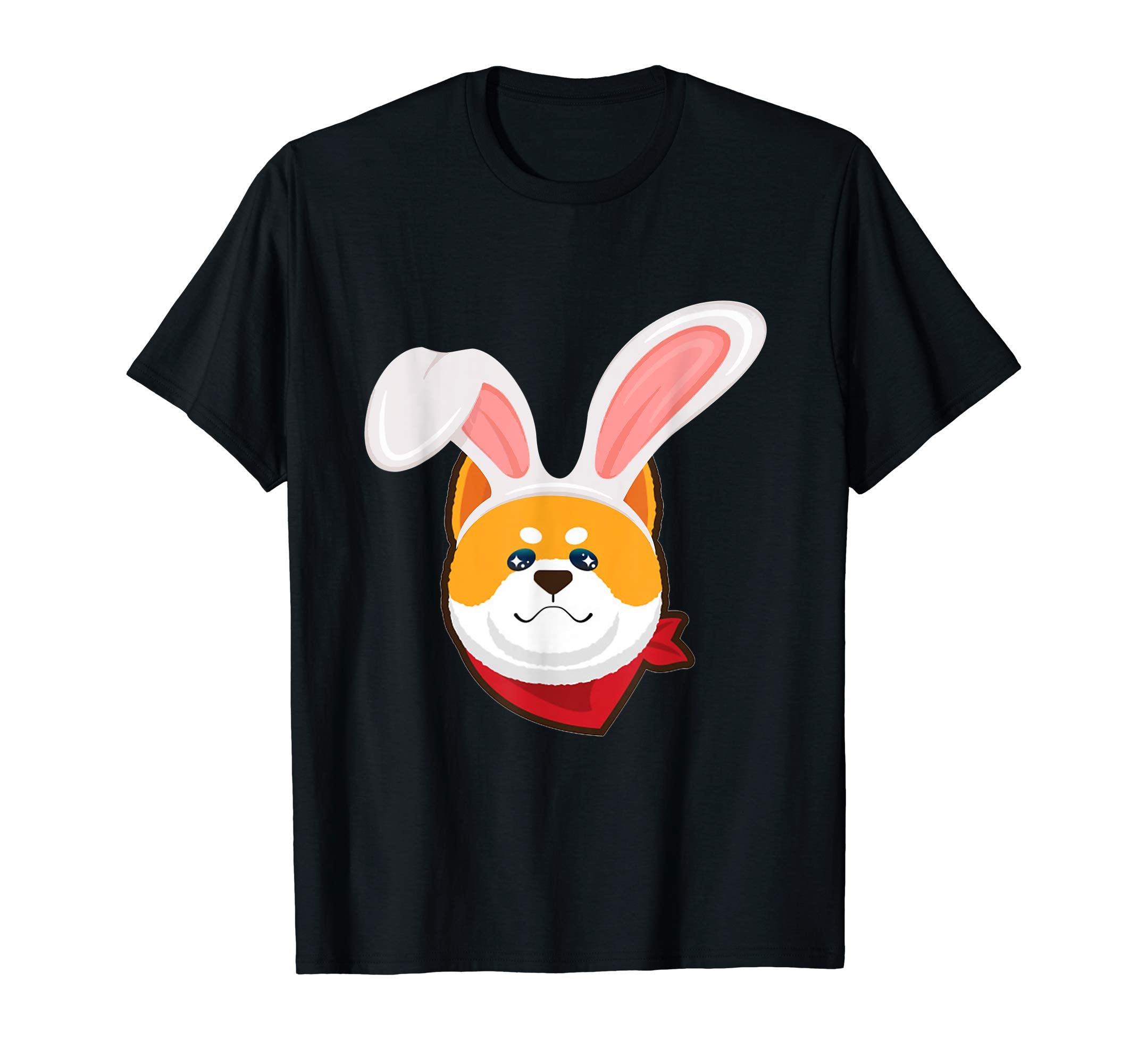Shiba Inu Dressed As Easter Bunny With Rabbit Ears T-Shirt