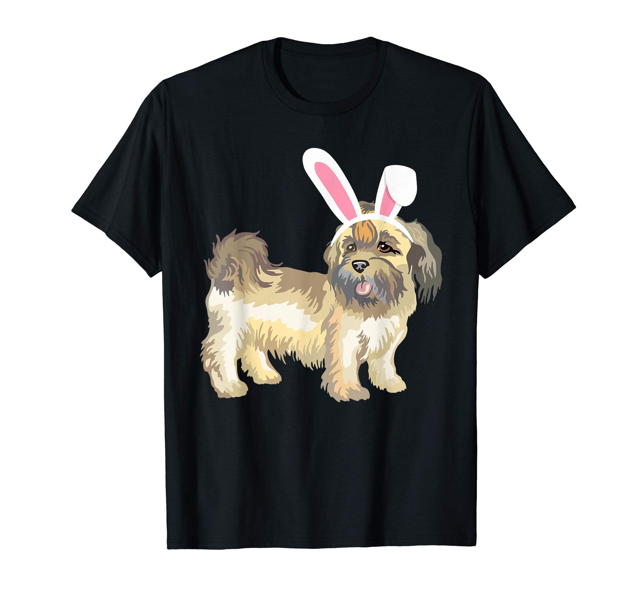 Boxer Dog With Bunny Rabbit Hat Easter Happy Day Shirt