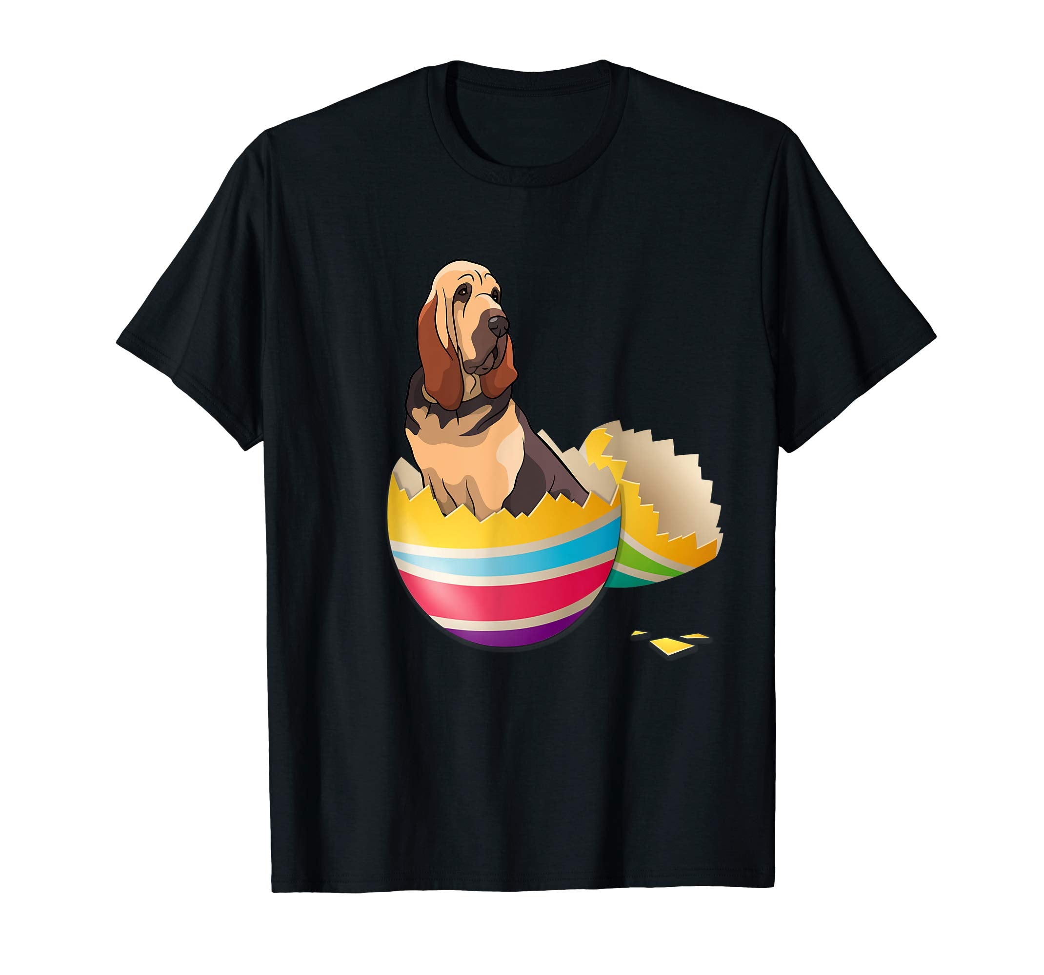Bloodhound Hatching From Easter Egg Easter Day Shirt