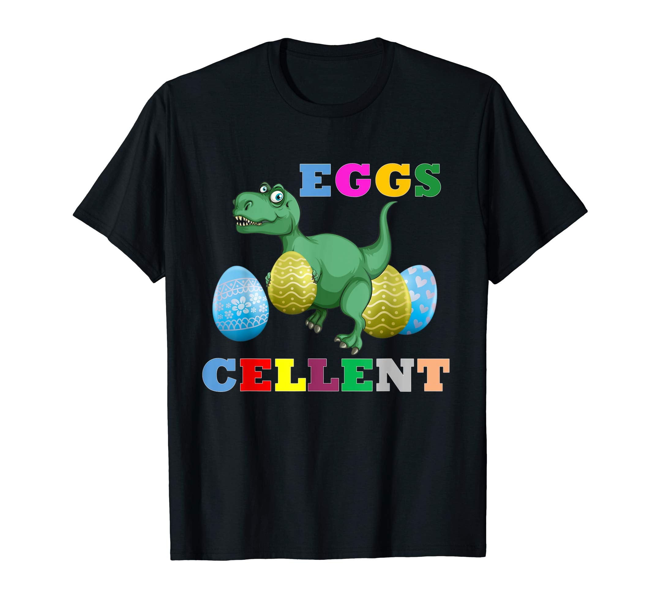Easter T-Rex Shirt For Kids Cute Easter Dinosaur Eggs Shirt