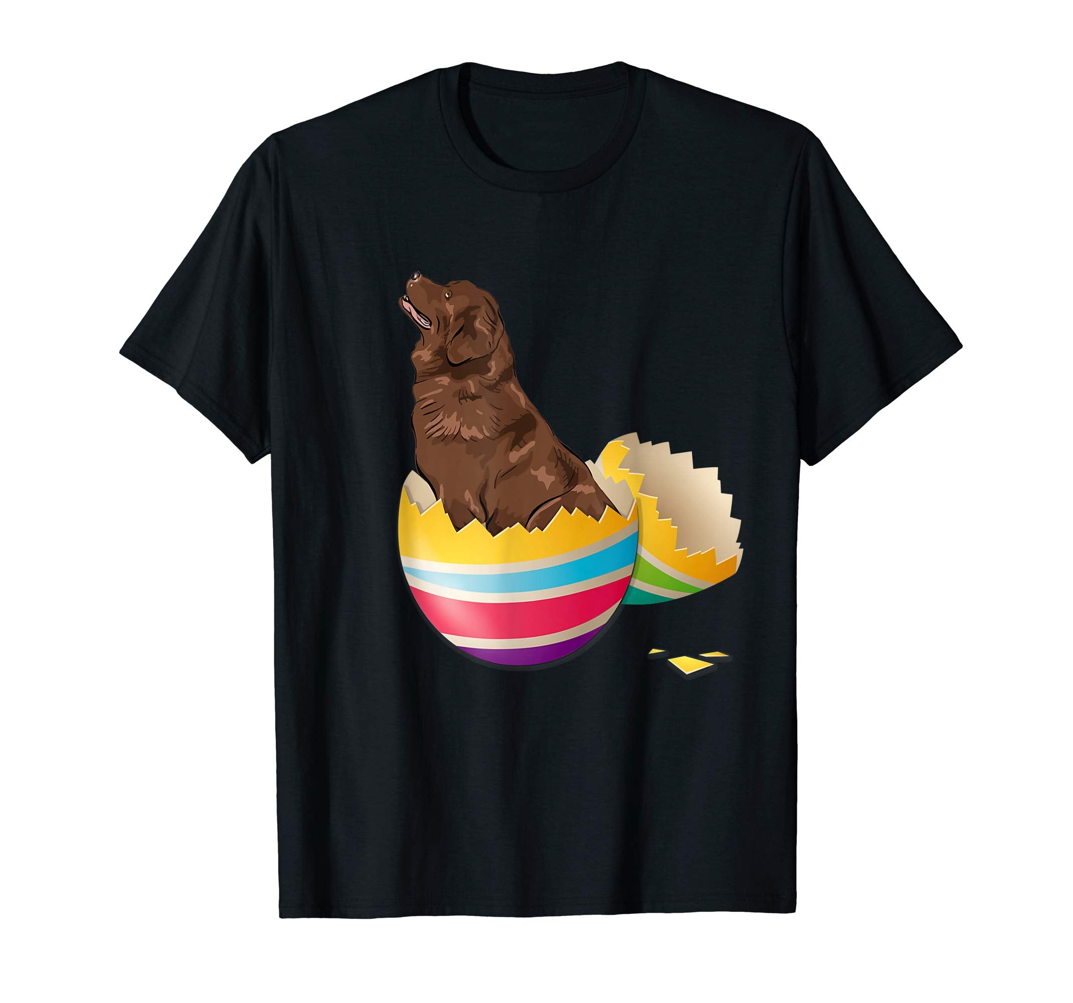 Newfoundland Hatching From Easter Egg Easter Day Shirt