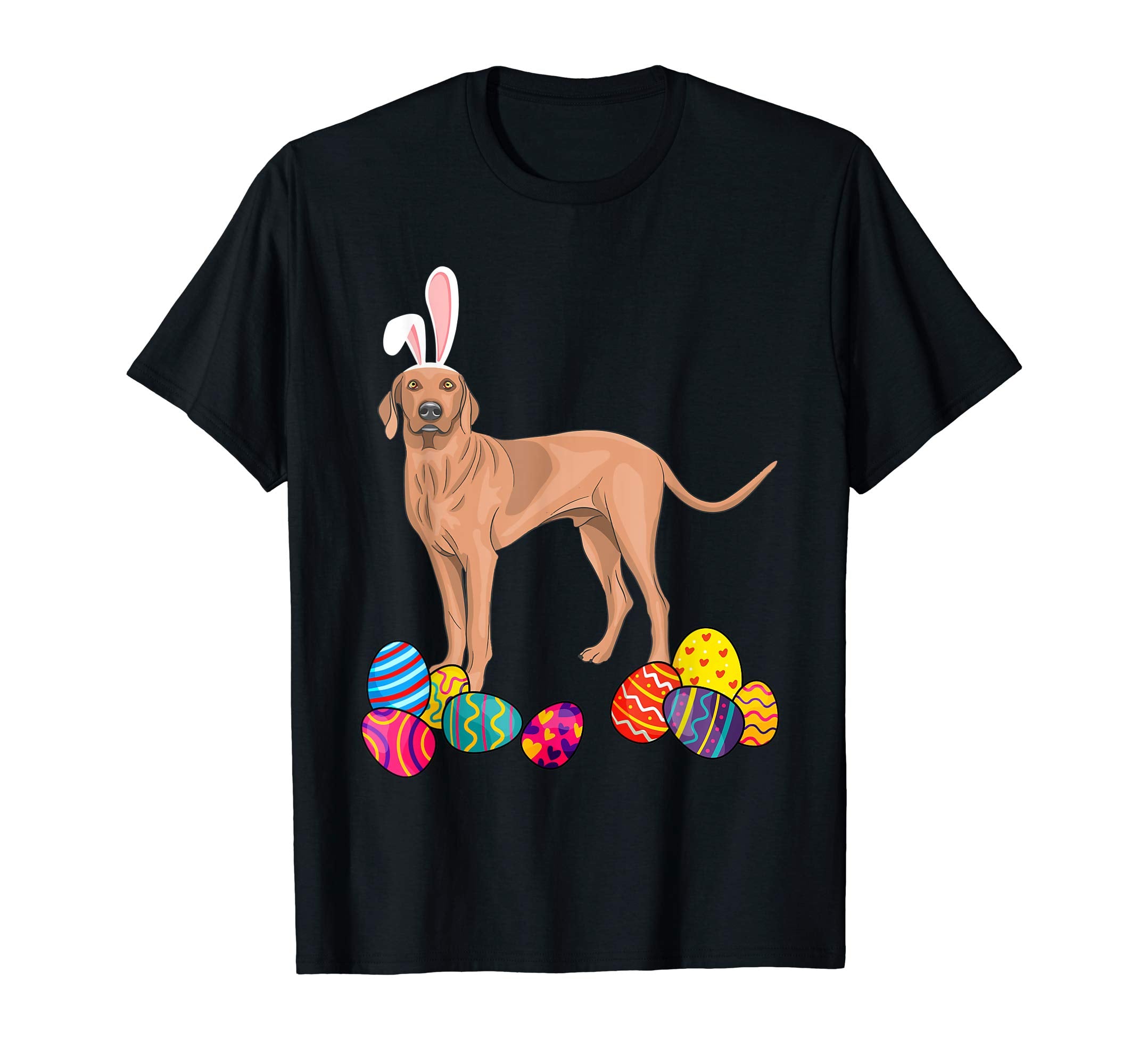 Vizsla Bunny Ear With Egg Easter Easter Day Shirt