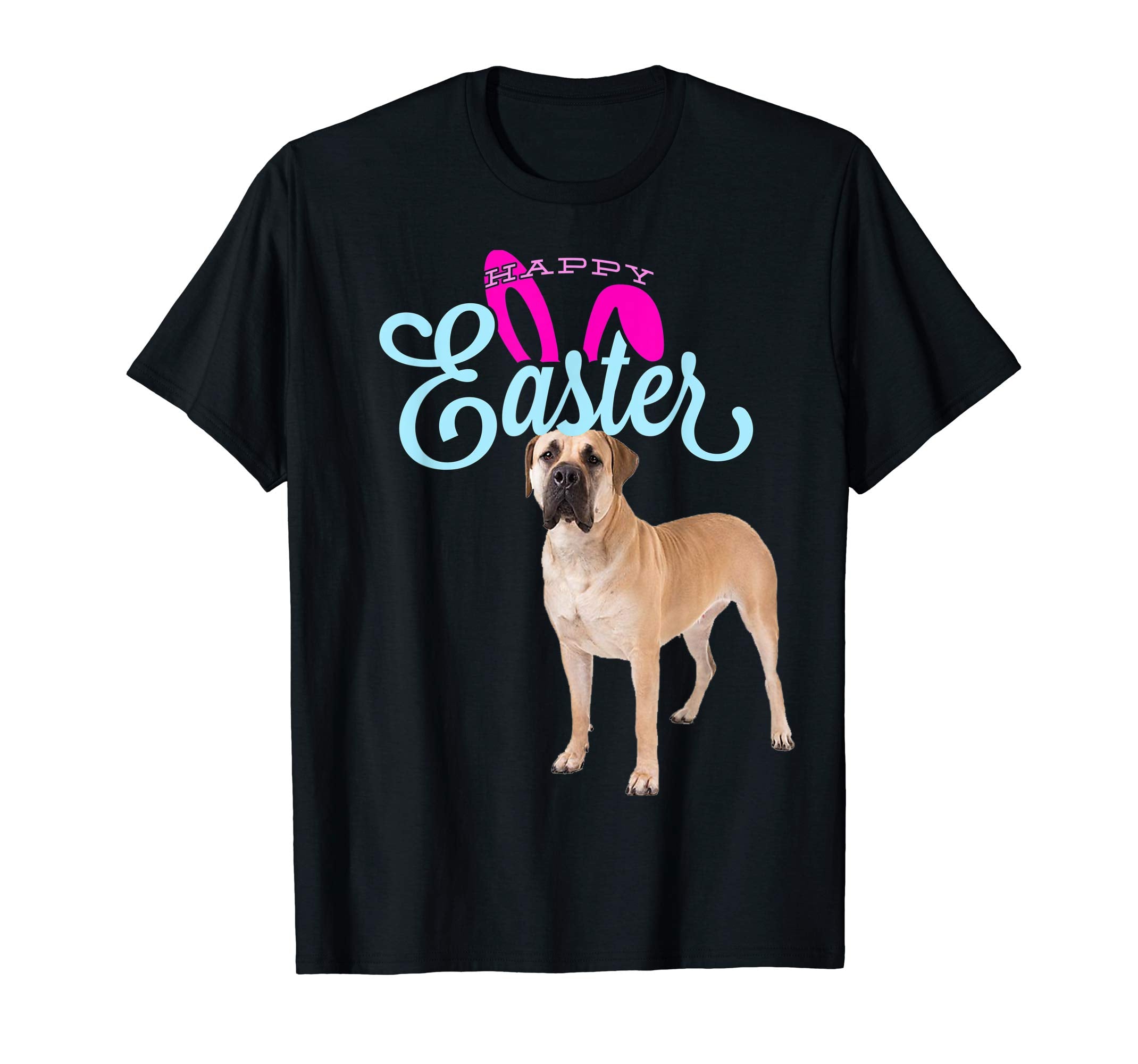 Easter Bunny Boerboel Tshirt Dog Men Women Gift Easter Day