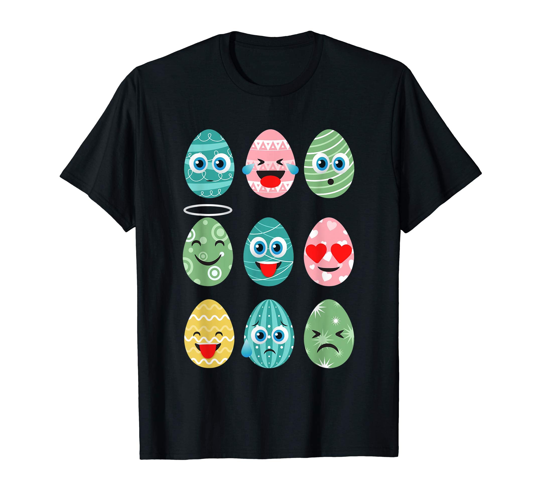 Funny Easter Eggs Emojis Birthday Shirt For Men And Women