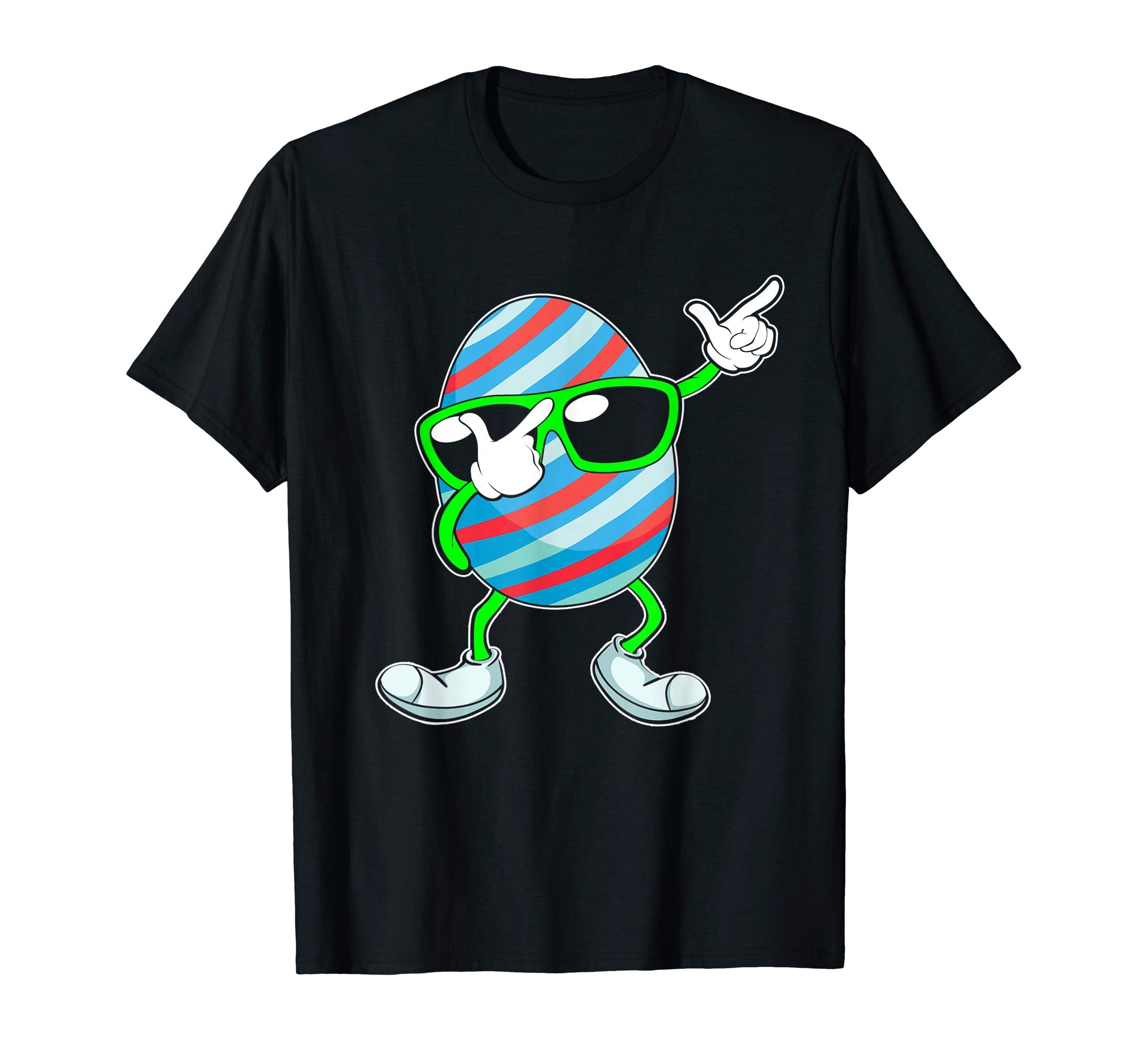 Easter Shirts For Boys - Dabbing Egg Bunny Cute T-Shirt