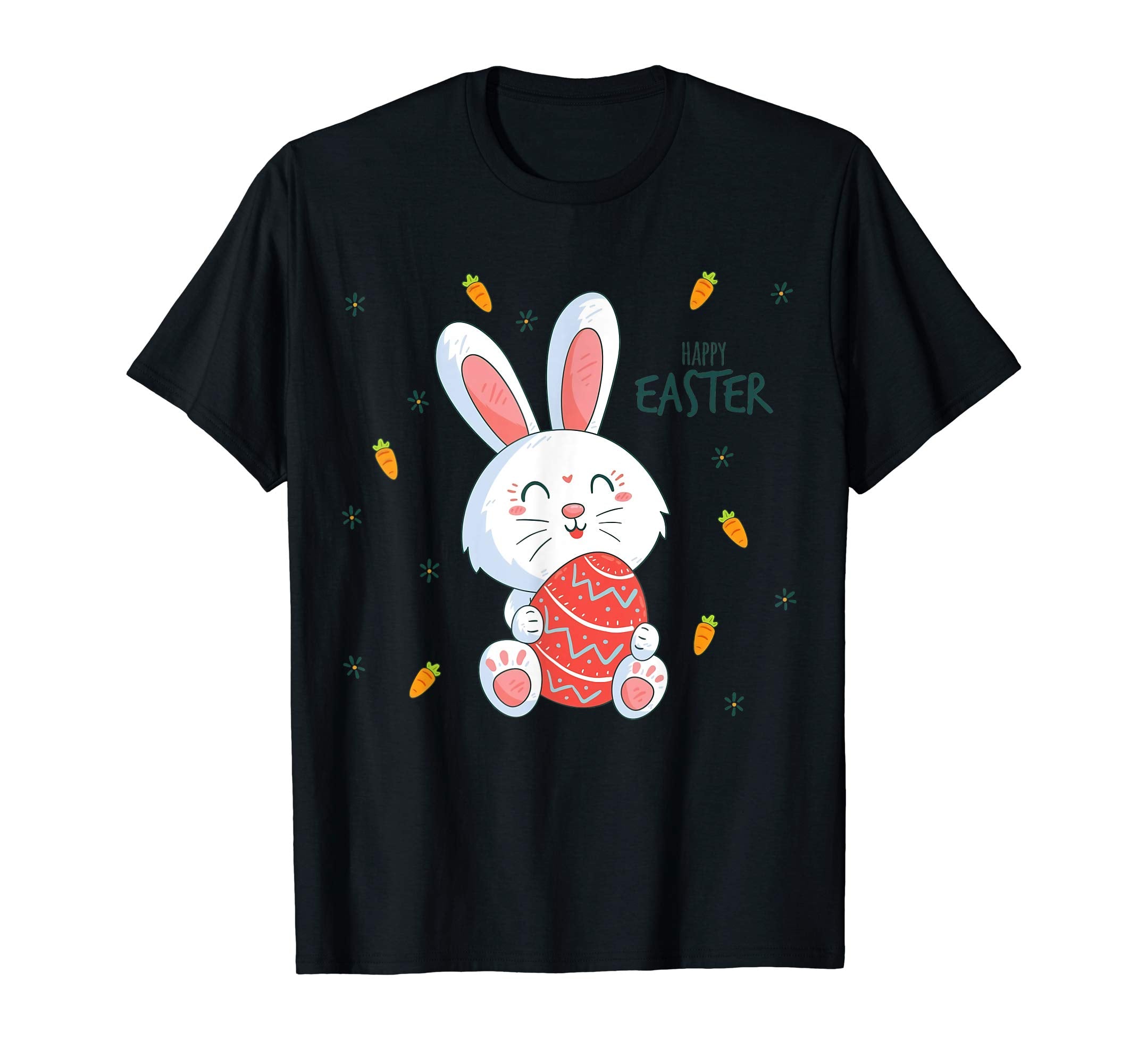 Happy Easter Shirt Colorful Eggs tee