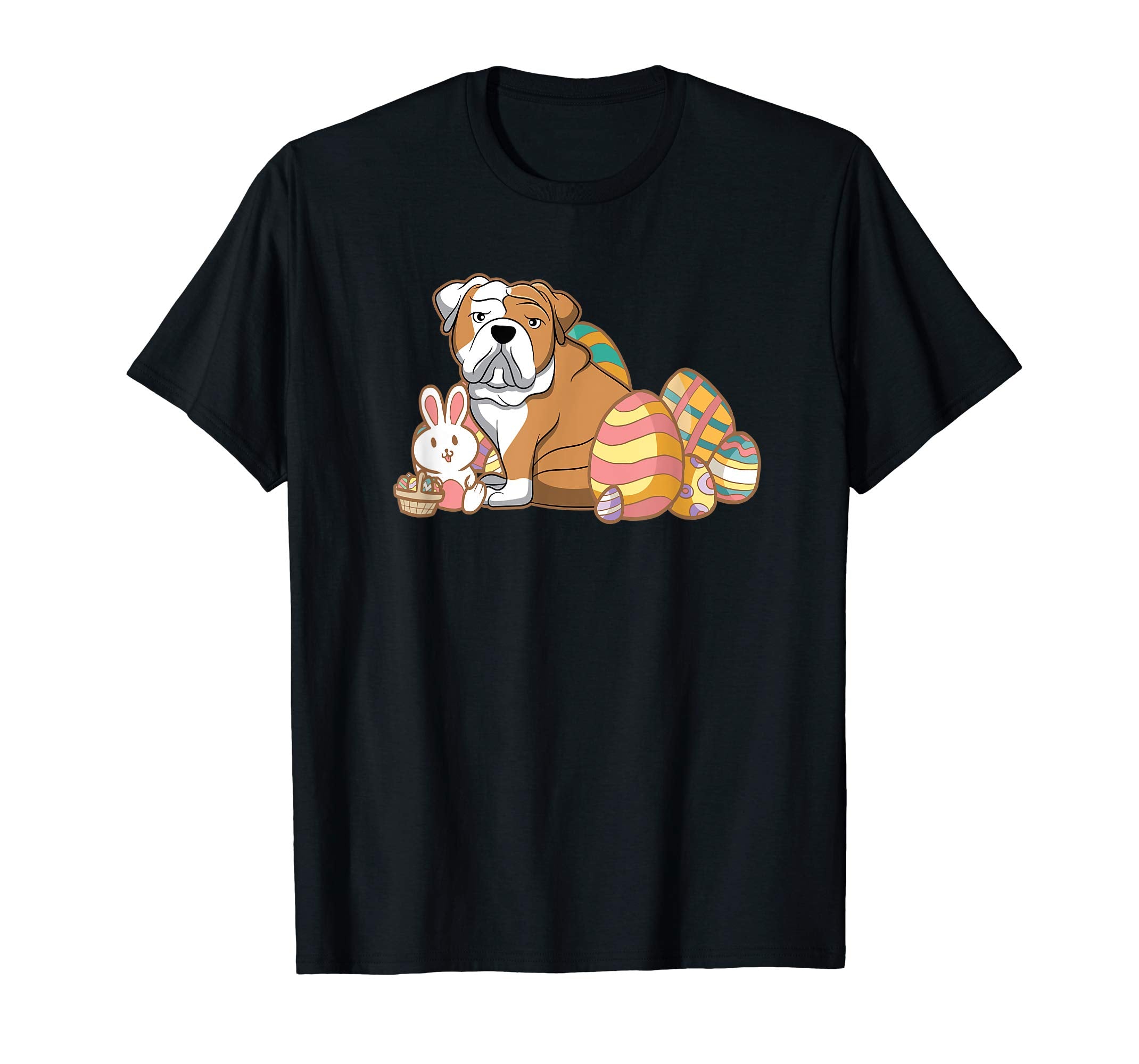 Easter English Bulldog Dog T-Shirt Gift