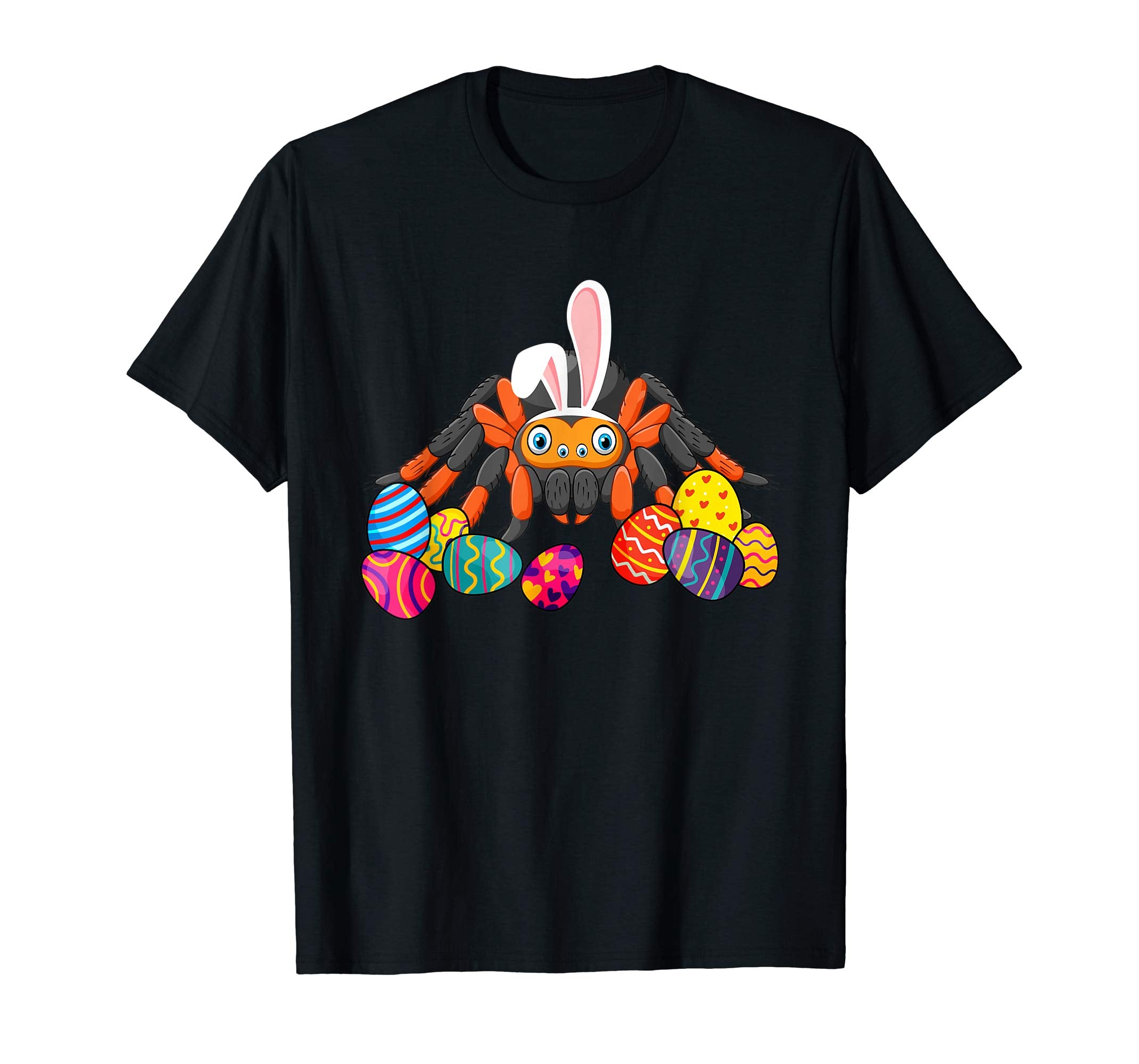 Spider Bunny Ear With Egg Easter Easter Day Shirt