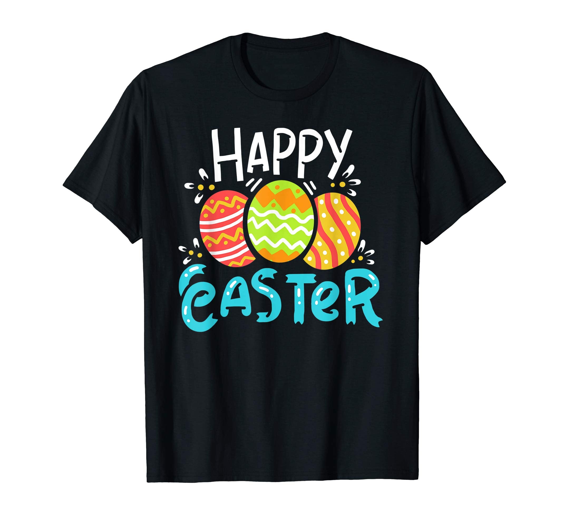Easter T Shirt Happy Easter Eggs Tshirt Colorful Egg Gift