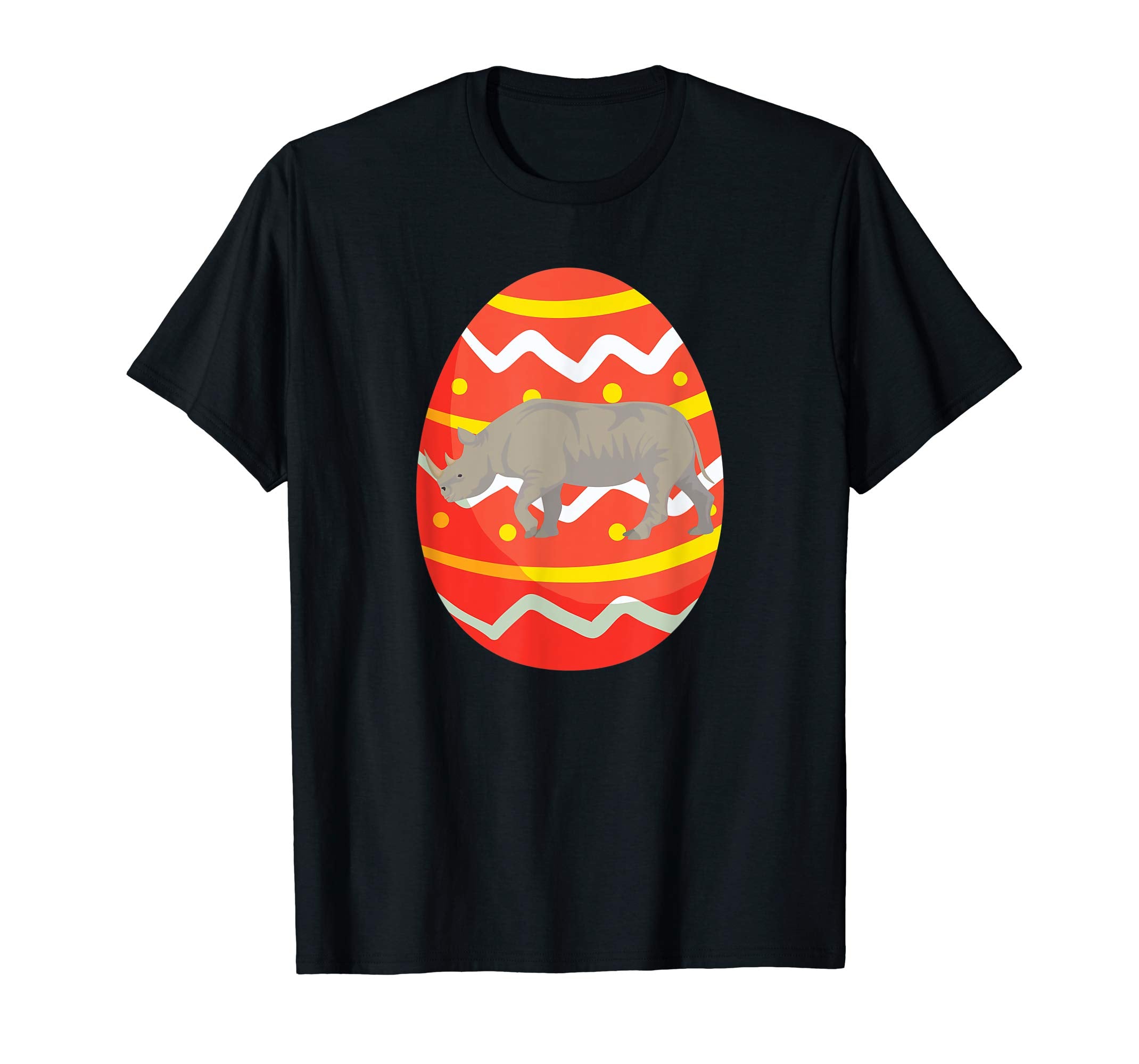 Funny Rhino Easter Eggs T-Shirt Gifts for Kids Boys Girls