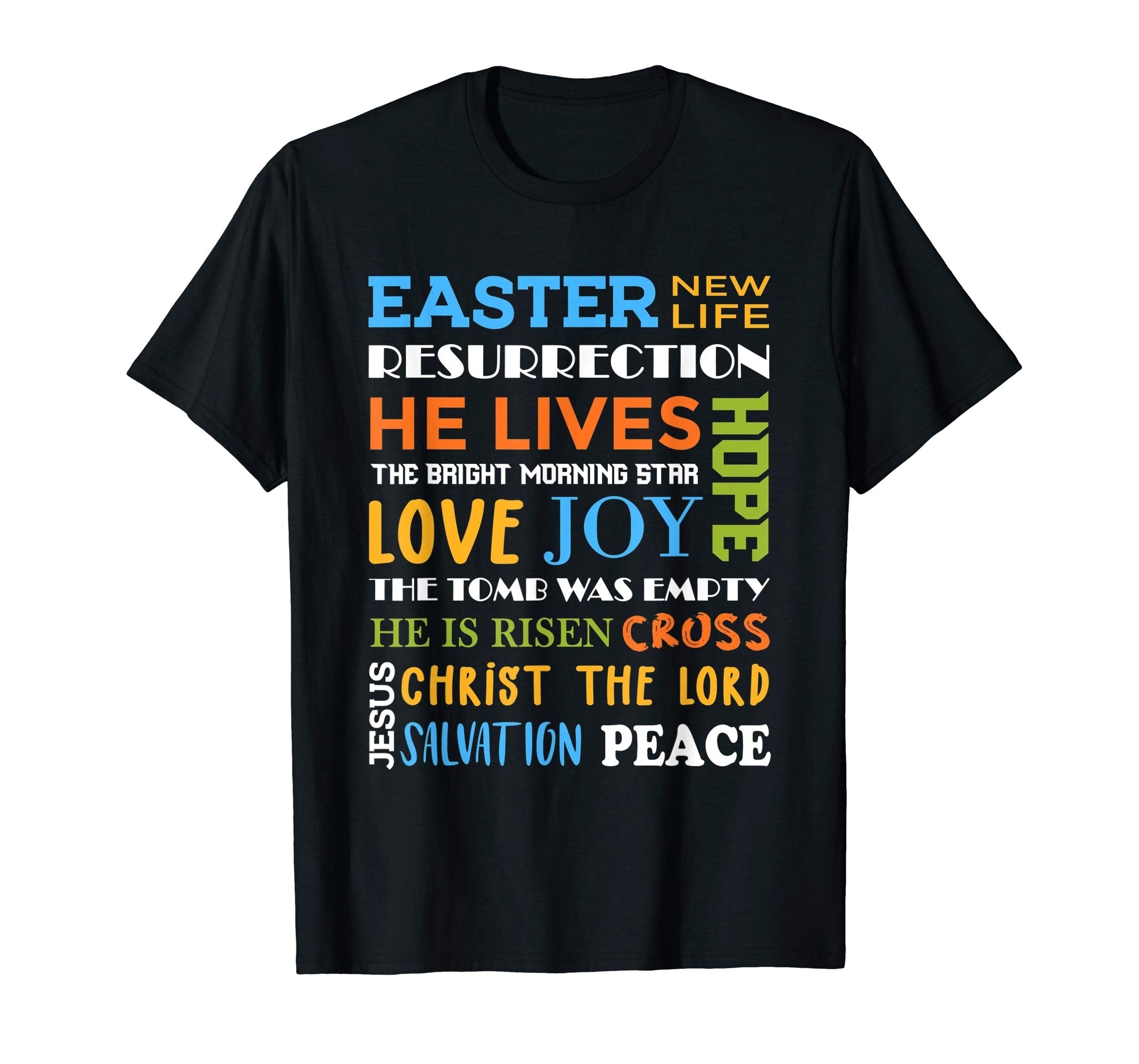 Easter Day Jesus Risen Tee Easter Christian T-Shirt Gifts
