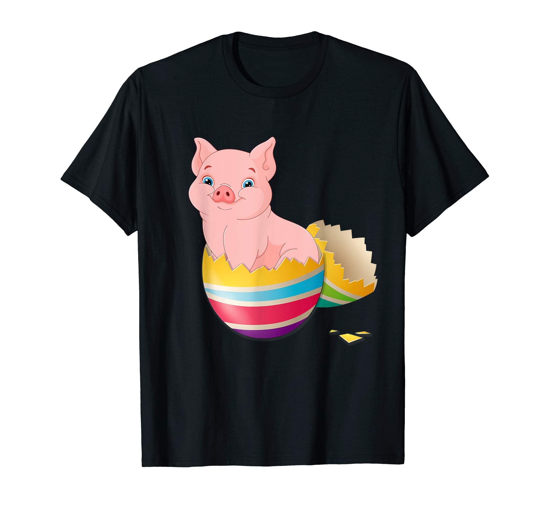 Baby Pig Hatching From Easter Egg Easter Day Shirt