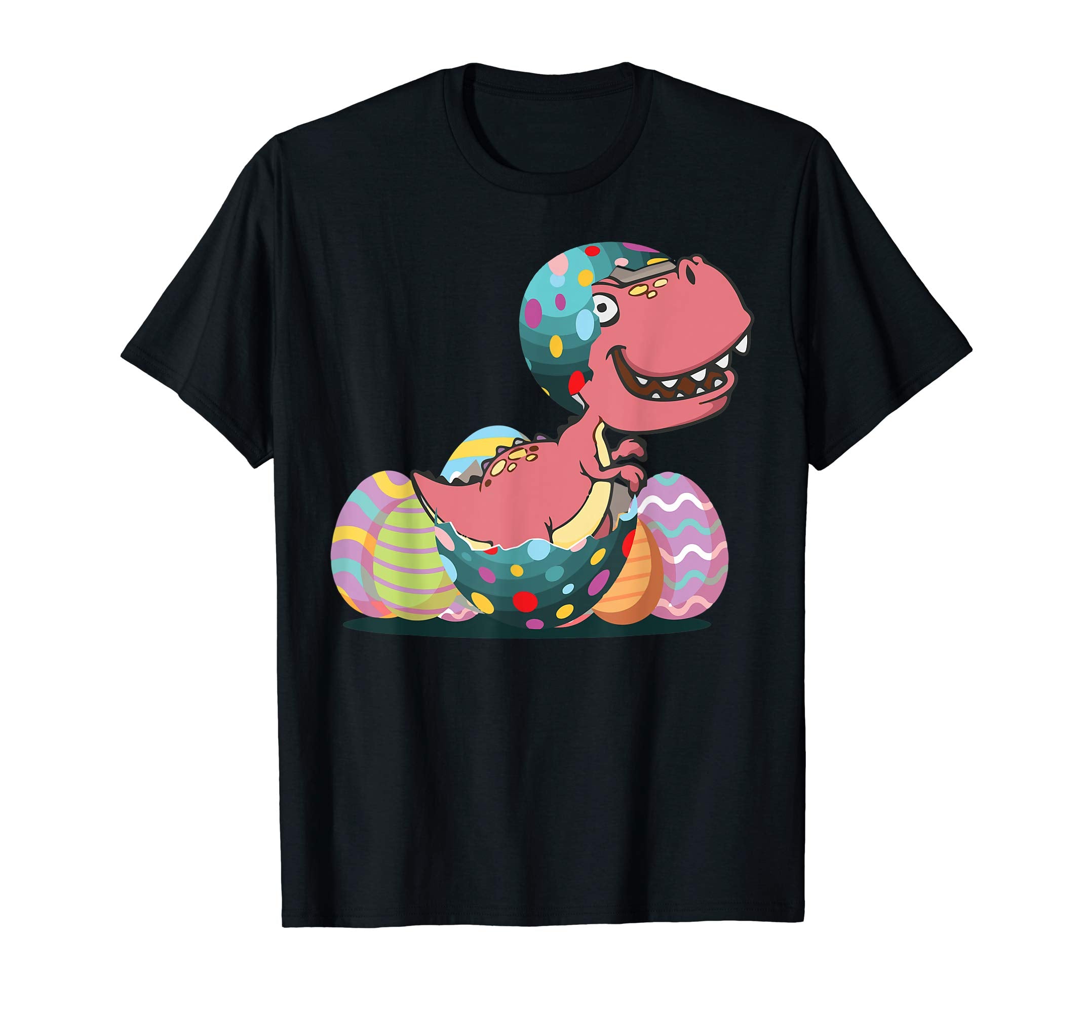 Cute Easter Eggs Dinosaur- Shirts Gifts For Boys Girls Kids