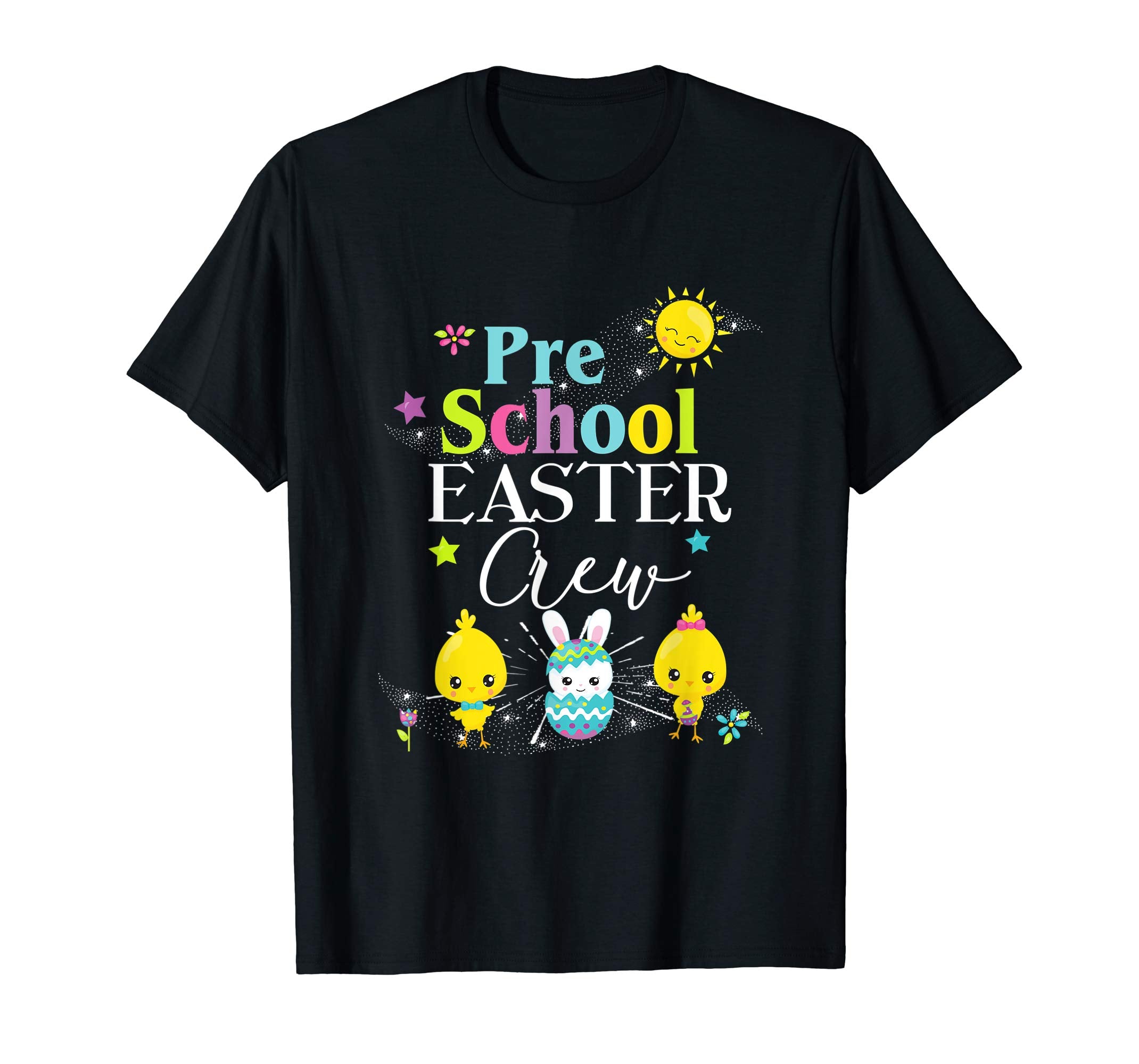 Pre-School Teacher Student Easter School Shirt Cute Crew