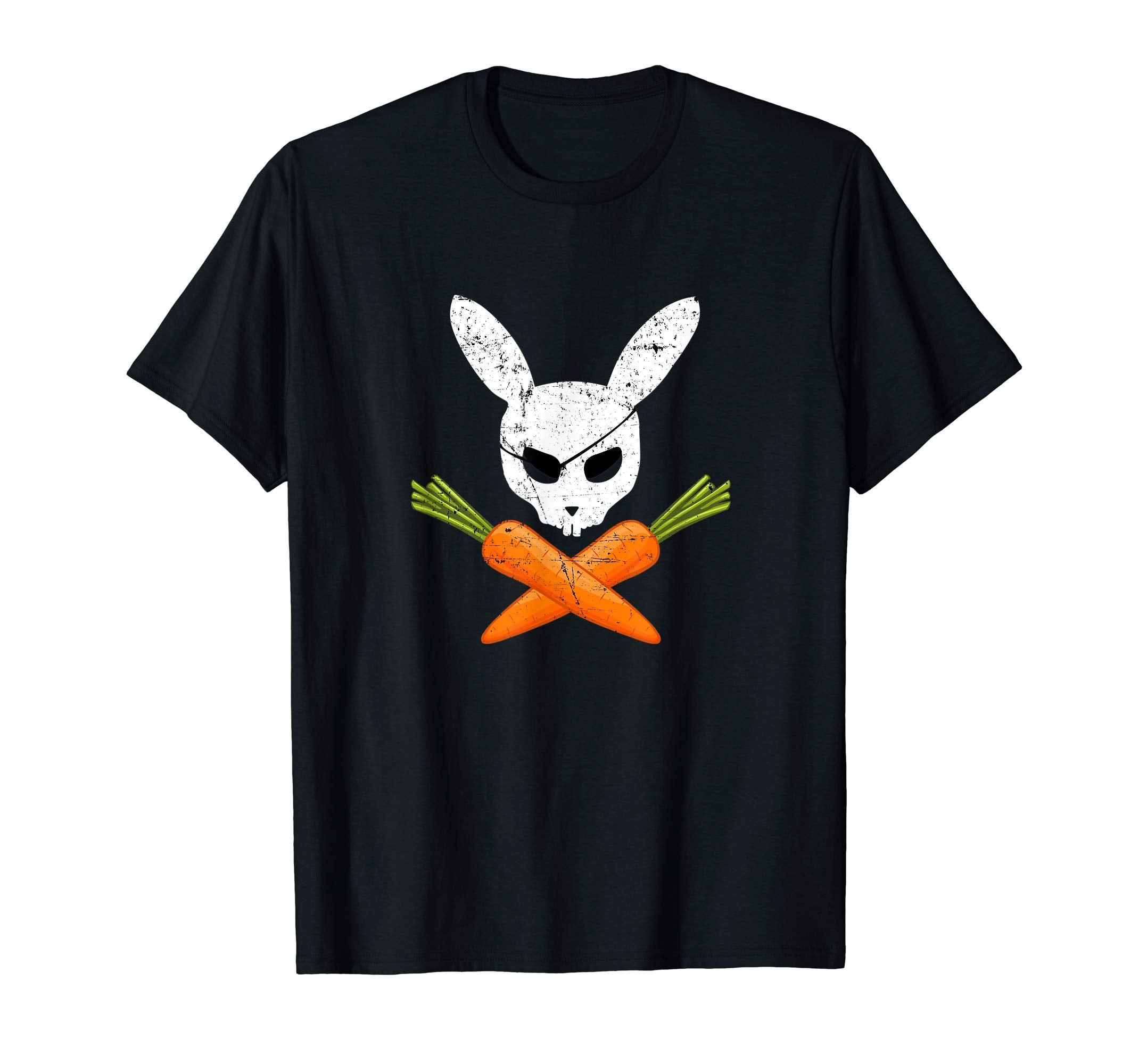 Funny Rabbit Shirt Pirate Easter TShirt for Boy and Girl
