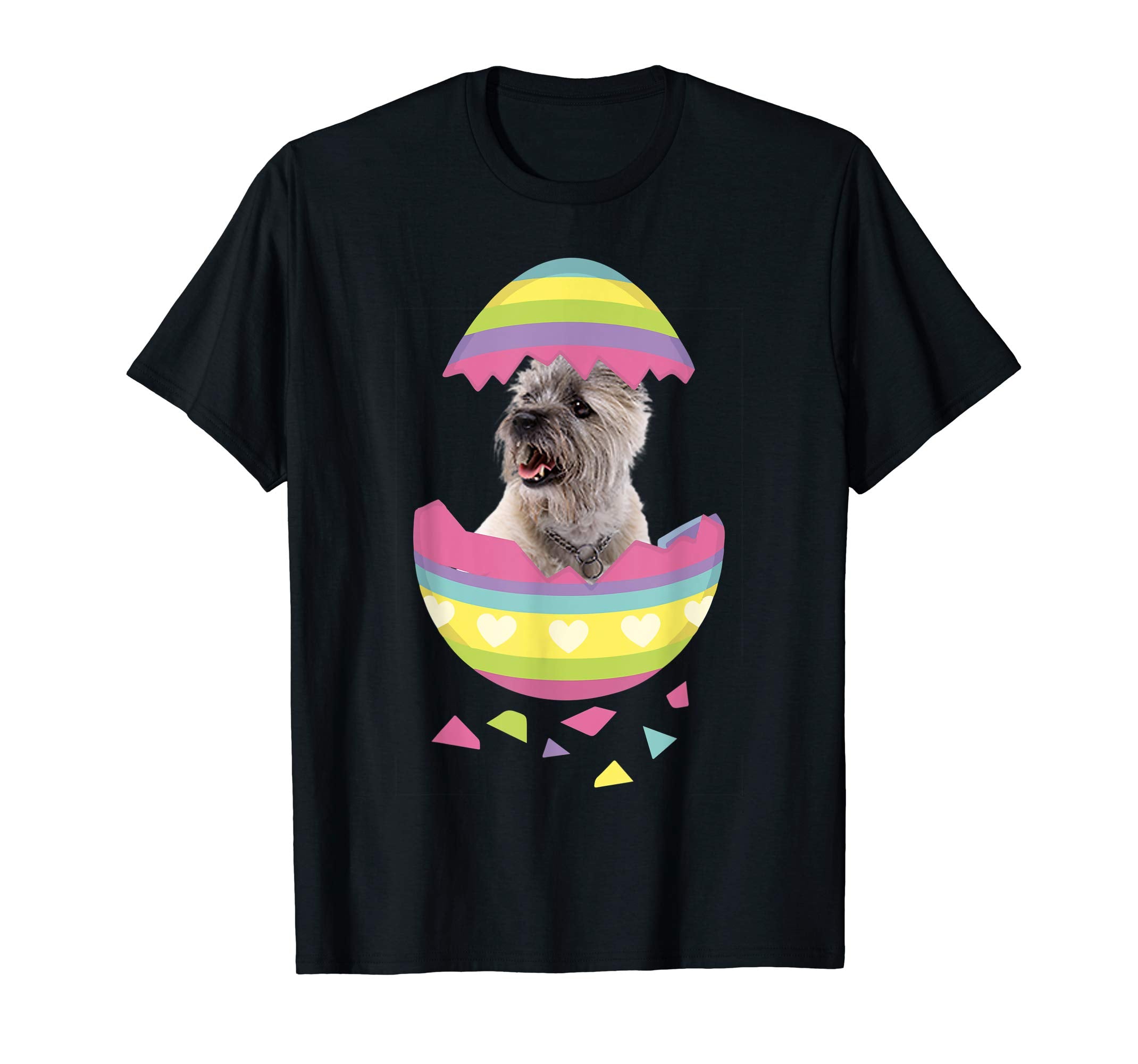 Cairn Terrier Easter Egg T-Shirt Dog Lover