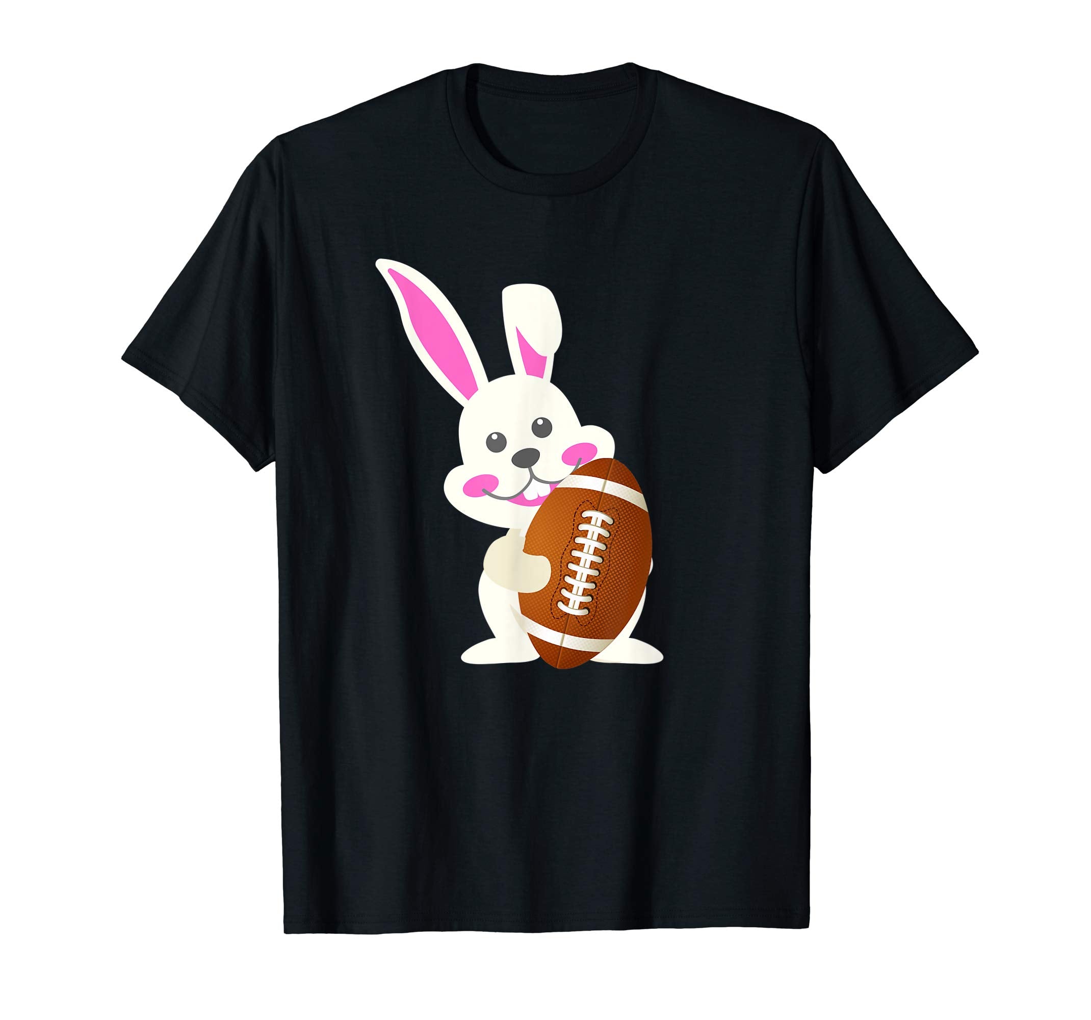 Easter Bunny with Football Shirt Gifts for Kids Boys Girls