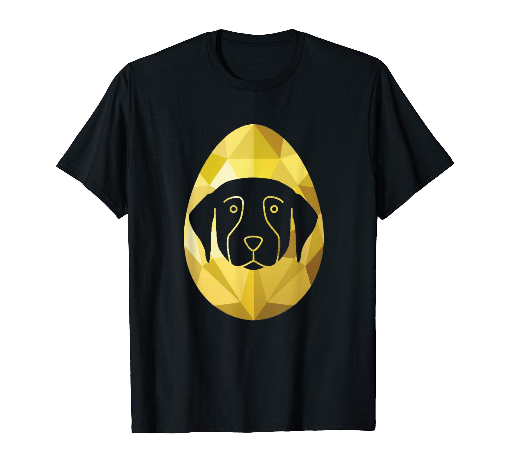 Golden Retriever Easter Bunny Egg T-Shirt Gift