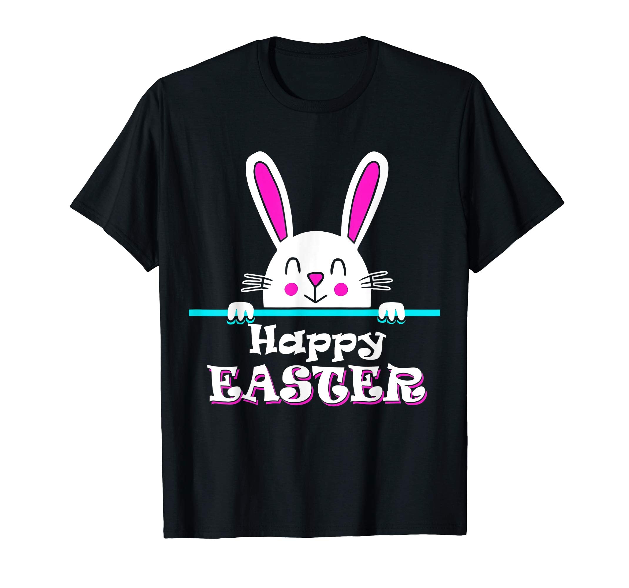 Happy Easter Shirt Colorful Eggs tee