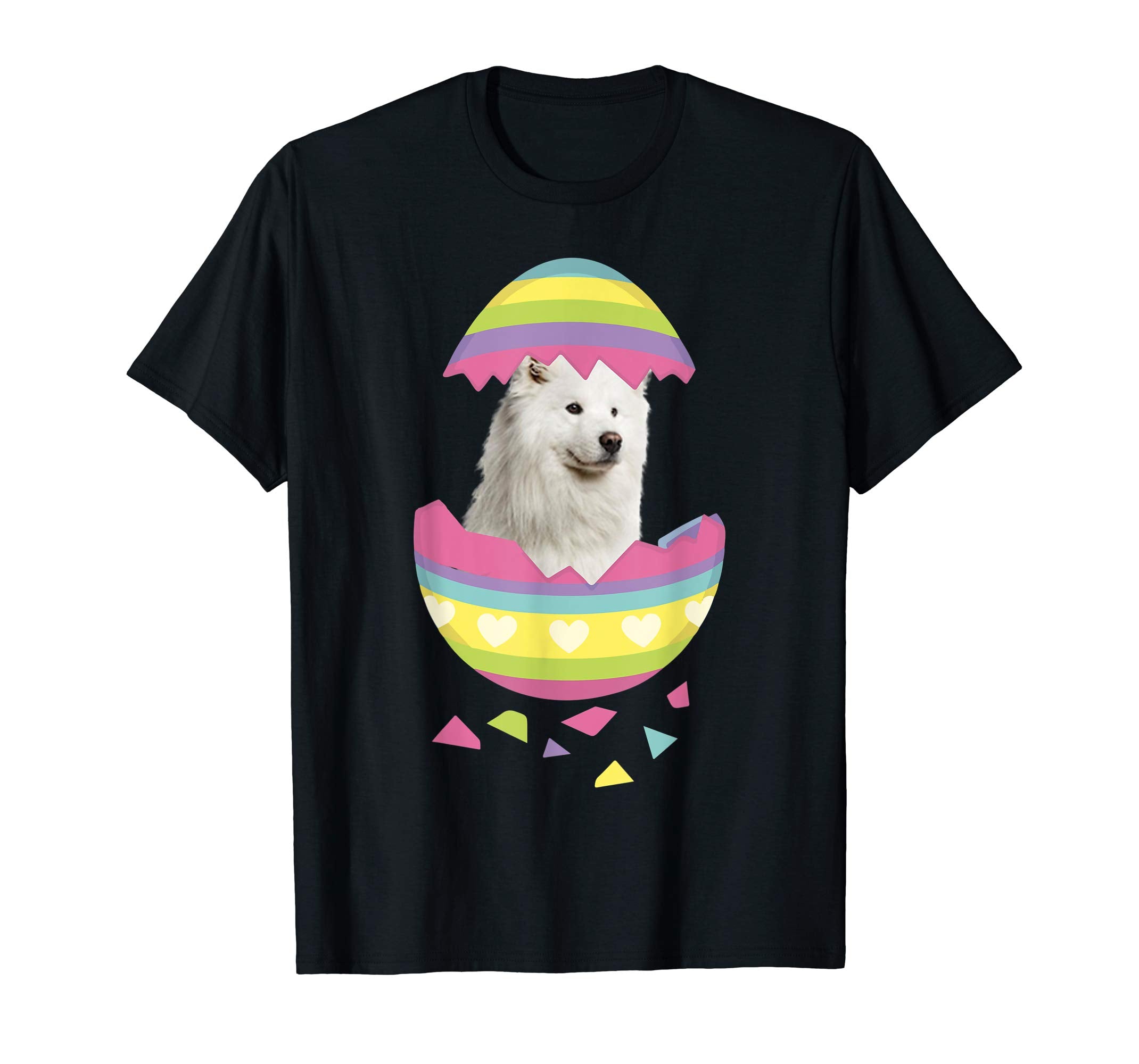 Samoyed Easter Egg T-Shirt Dog Lover