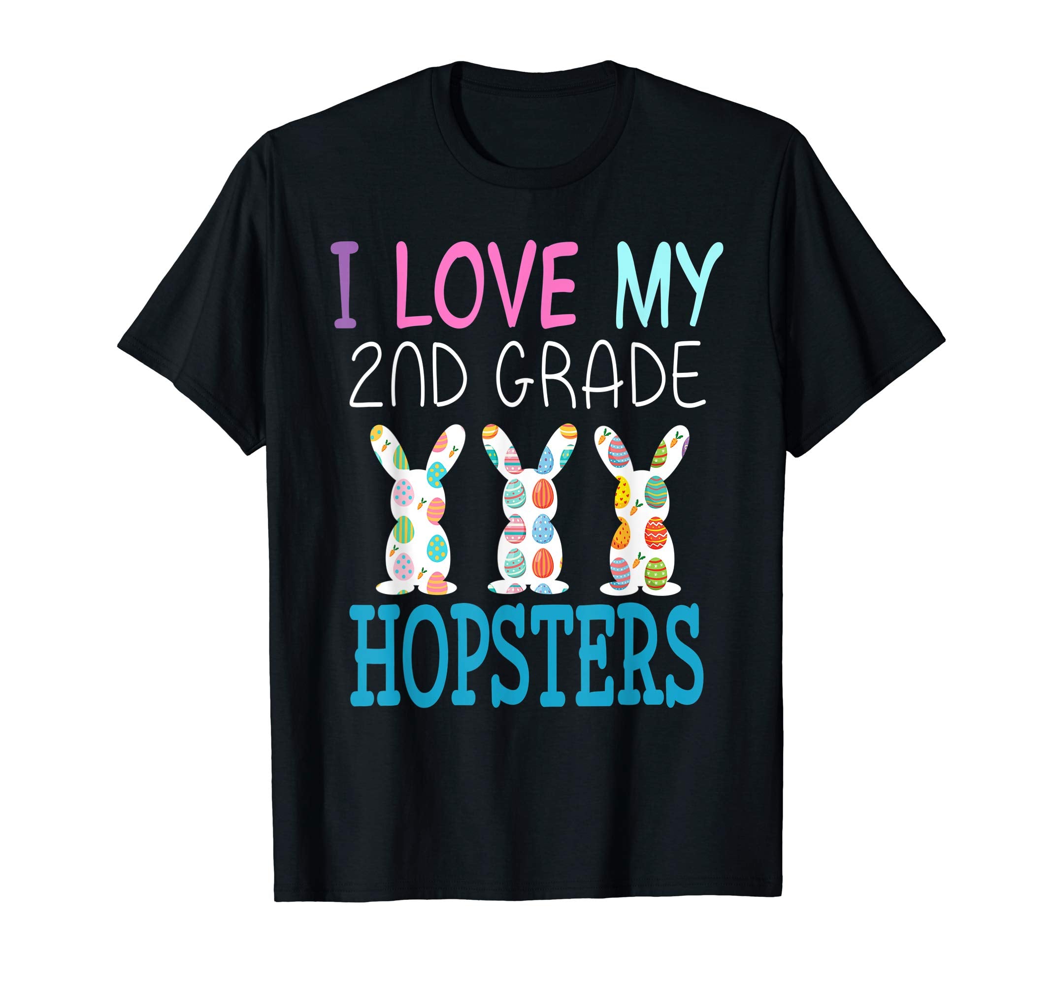Easter 2nd Grade Teacher Shirt Gift Easter T-Shirt Women