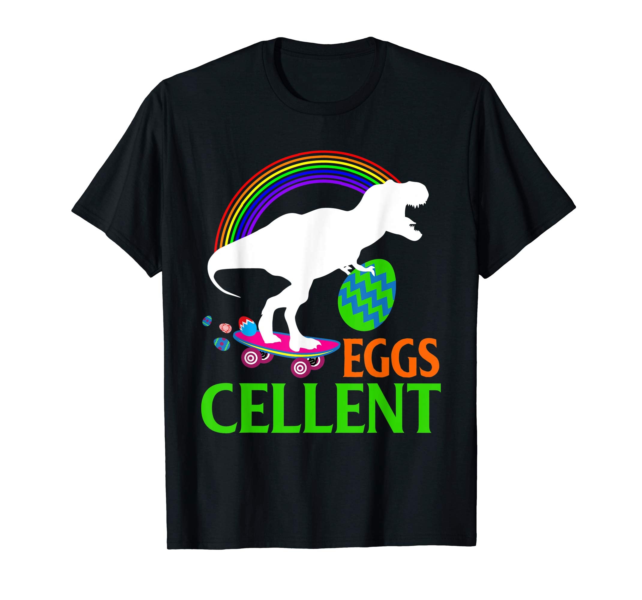 Eggs Cellent T Shirt T Rex Dinosaur Easter Bunny Egg teeKids
